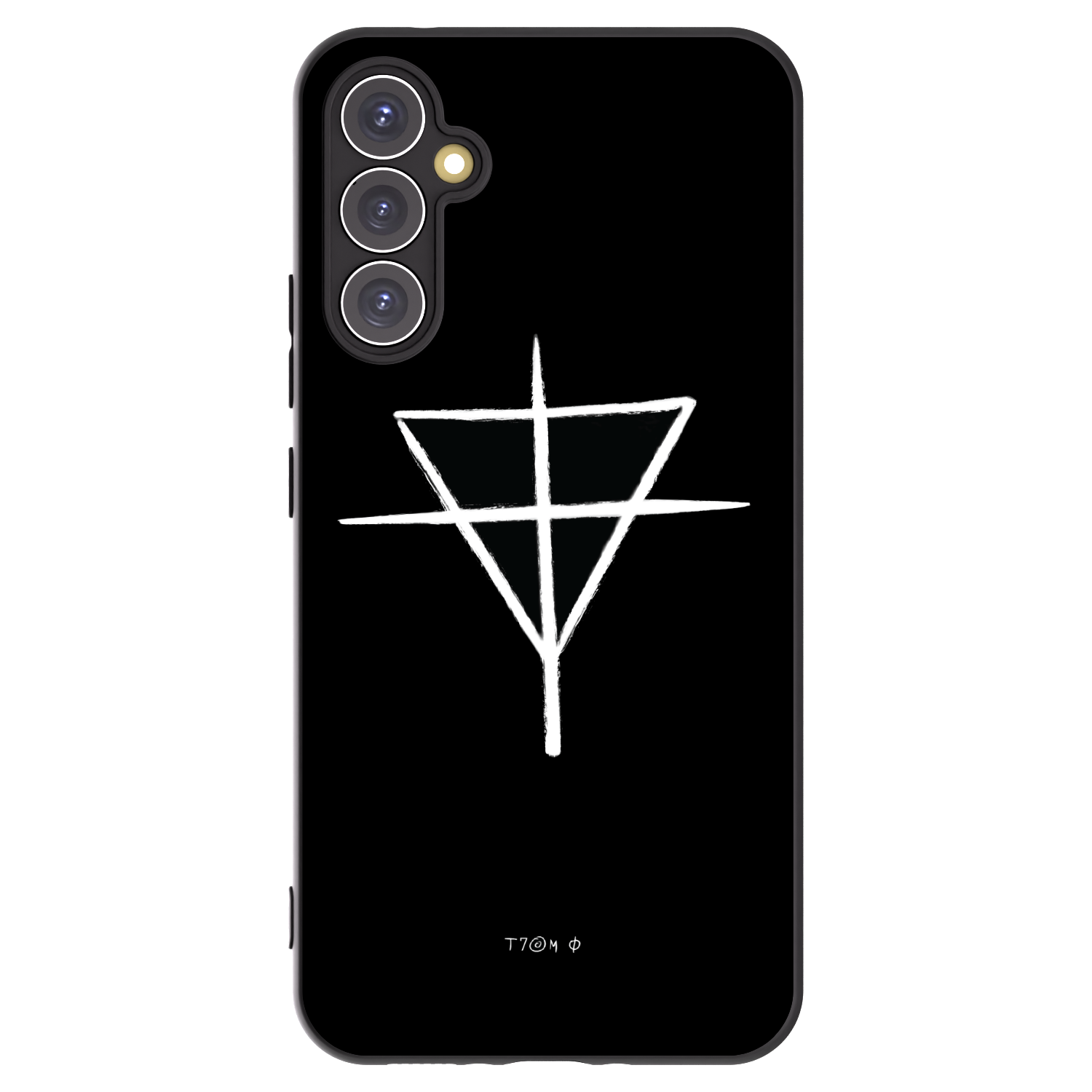 Picasee silikonový černý obal pro Samsung Galaxy A34 5G A346B - ONEMANSHOW THE GAME