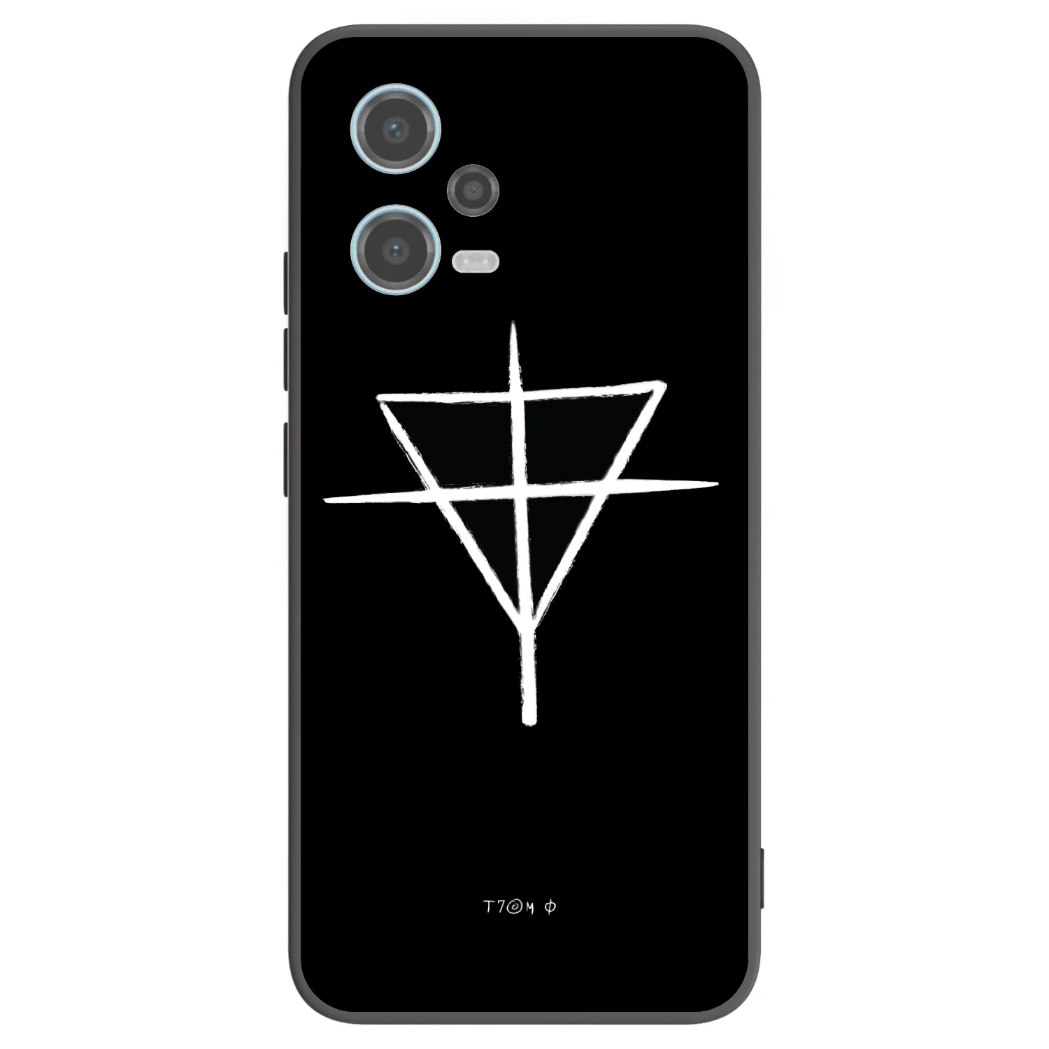 Picasee silikonový černý obal pro Xiaomi Redmi Note 12 5G - ONEMANSHOW THE GAME
