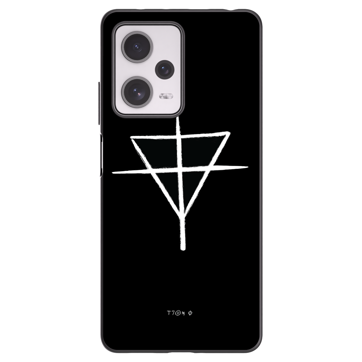 Picasee silikonový černý obal pro Xiaomi Redmi Note 12 Pro+ 5G - ONEMANSHOW THE GAME
