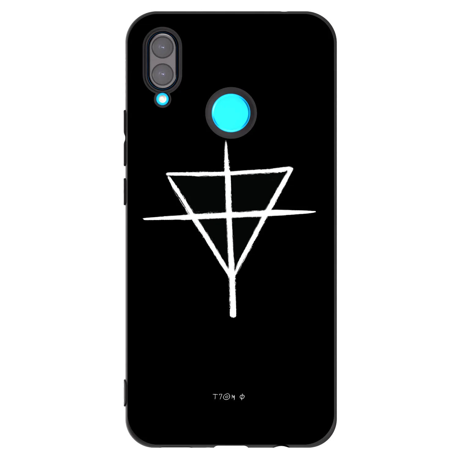 Picasee silikonový černý obal pro Huawei Nova 3 - ONEMANSHOW THE GAME