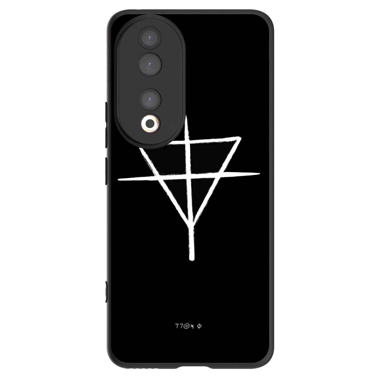 Picasee silikonový černý obal pro Honor 90 5G - ONEMANSHOW THE GAME