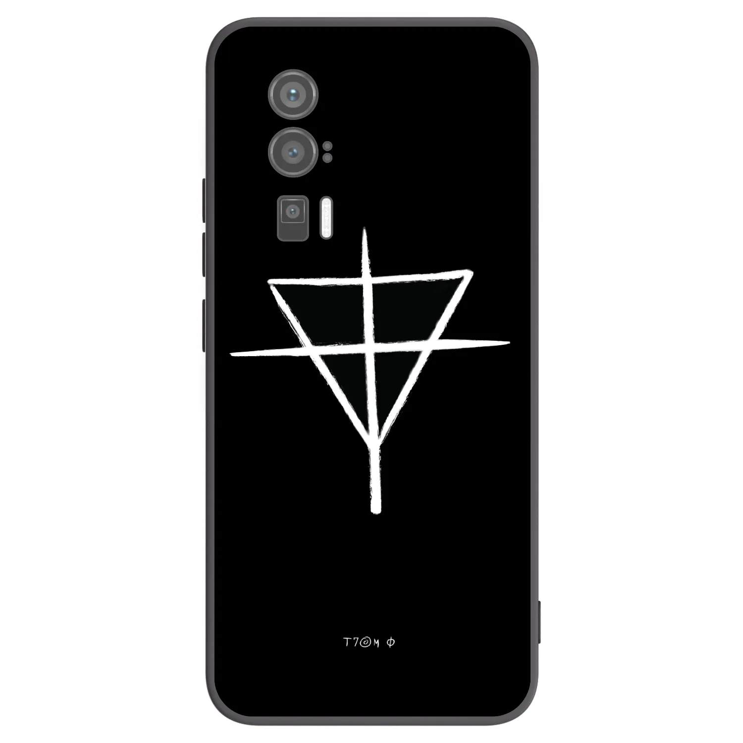 Picasee silikonový černý obal pro Xiaomi Poco F5 Pro 5G - ONEMANSHOW THE GAME