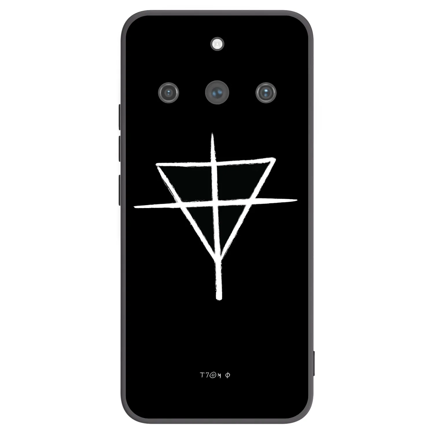 Picasee silikonový černý obal pro Realme 11 Pro+ - ONEMANSHOW THE GAME