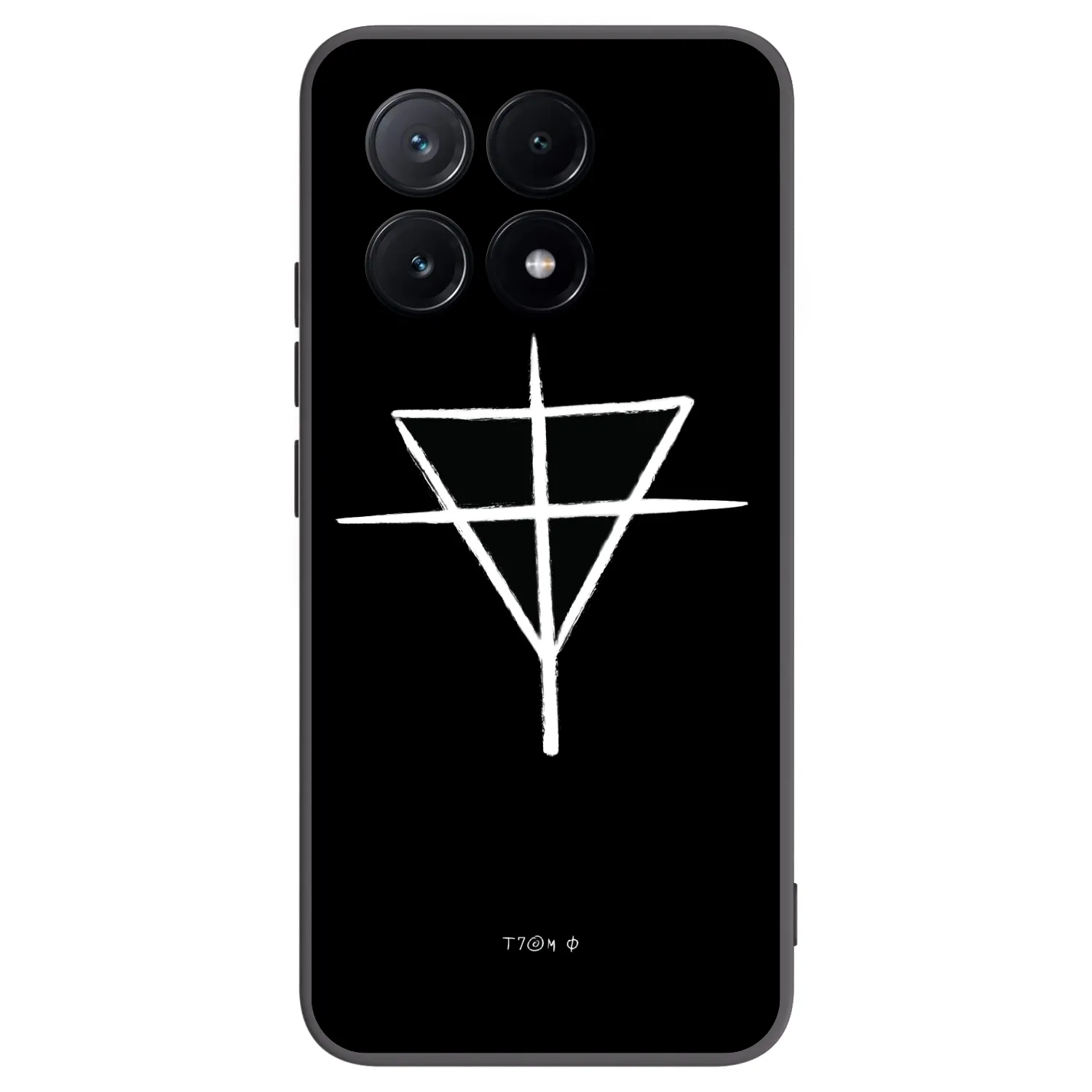 Picasee silikonový černý obal pro Xiaomi Poco X6 Pro - ONEMANSHOW THE GAME