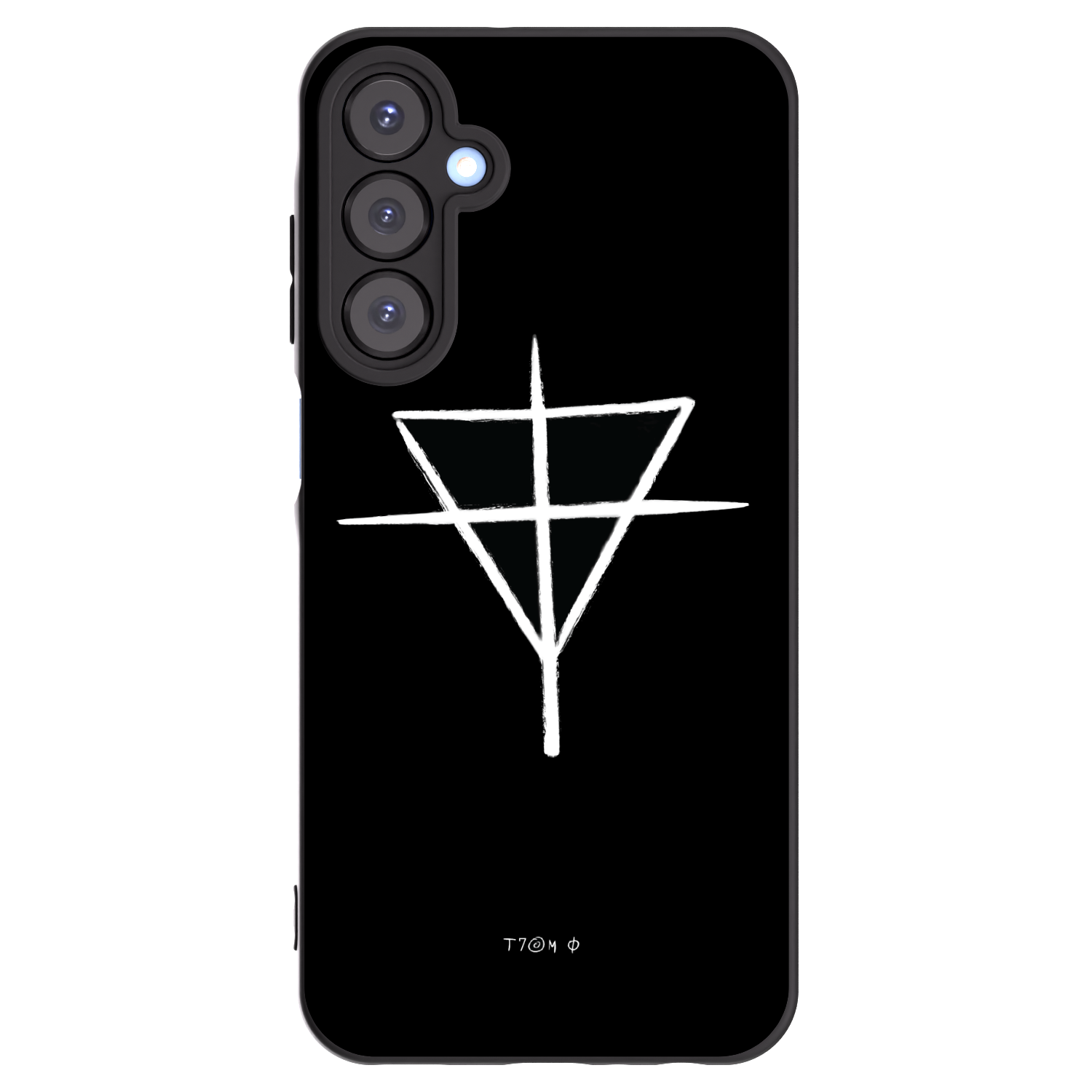 Picasee silikonový černý obal pro Samsung Galaxy A25 A256B 5G - ONEMANSHOW THE GAME