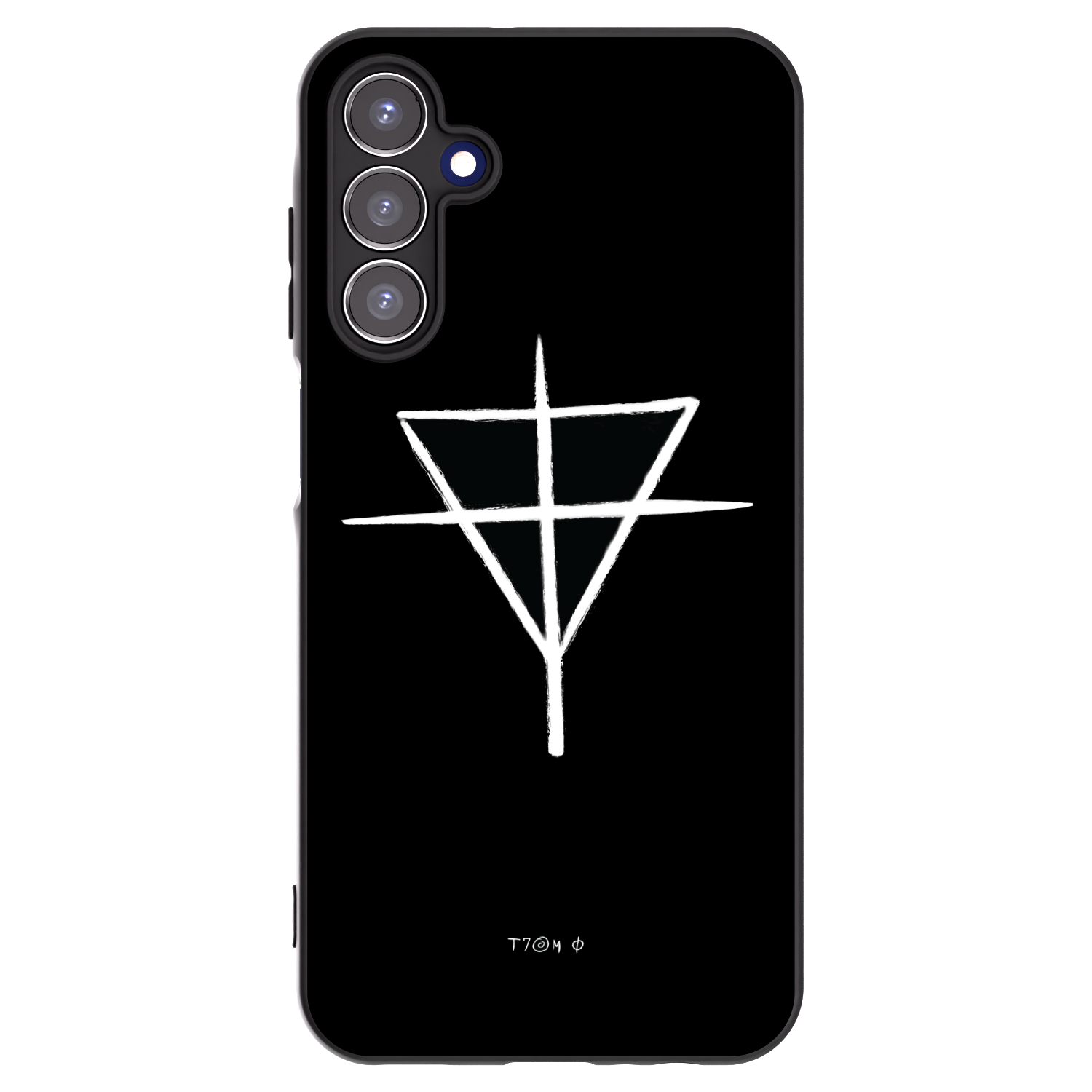 Picasee silikonový černý obal pro Samsung Galaxy A15 A155F 4G - ONEMANSHOW THE GAME