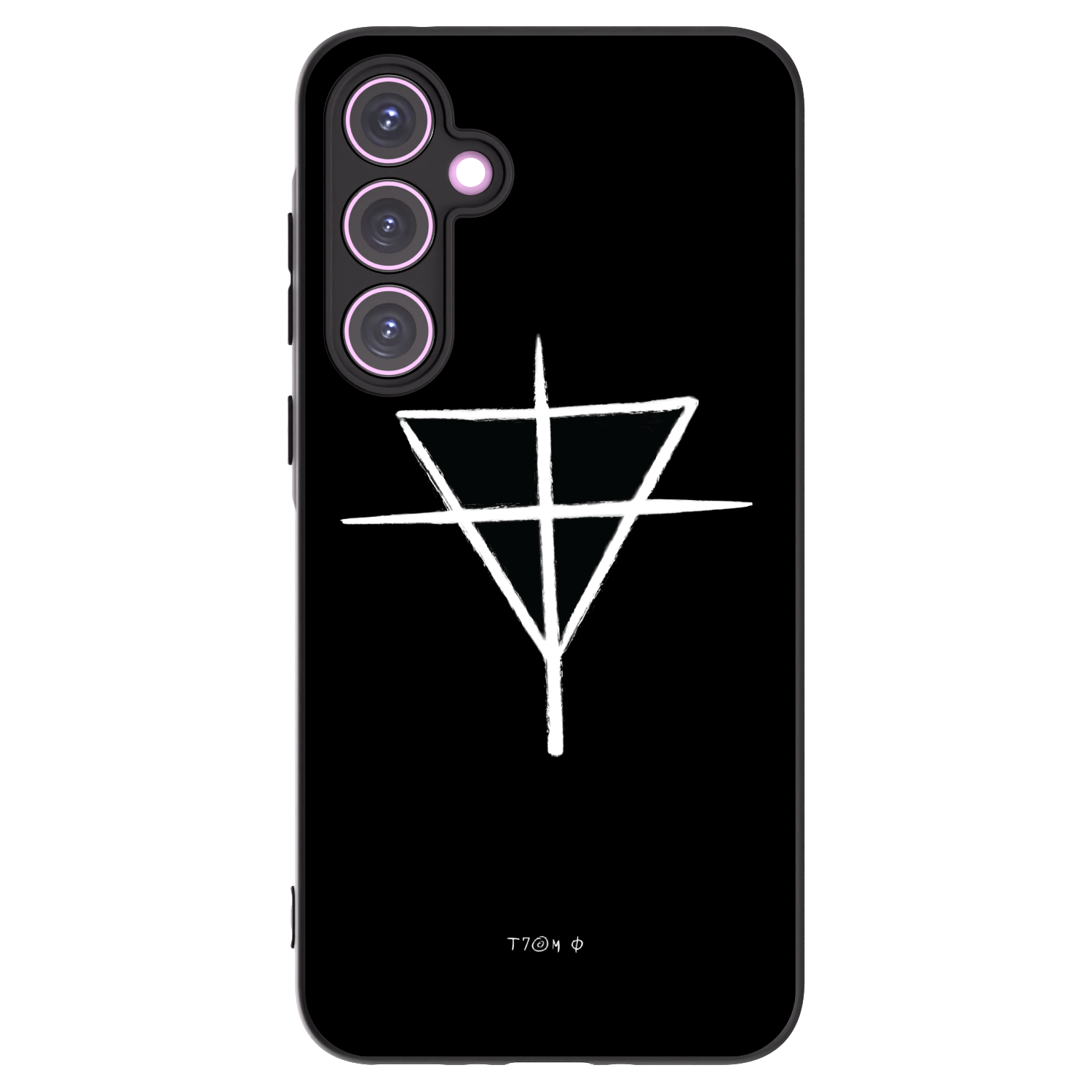 Picasee silikonový černý obal pro Samsung Galaxy A35 5G A356B - ONEMANSHOW THE GAME