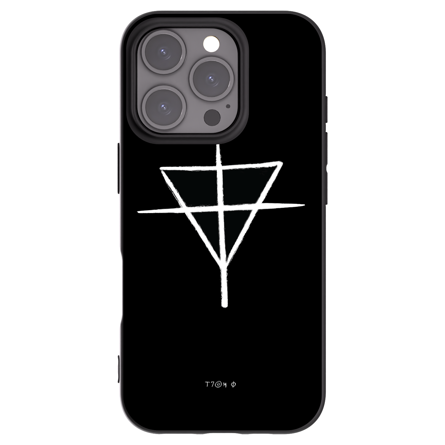 Picasee silikonový černý obal pro Apple iPhone 16 Pro - ONEMANSHOW THE GAME