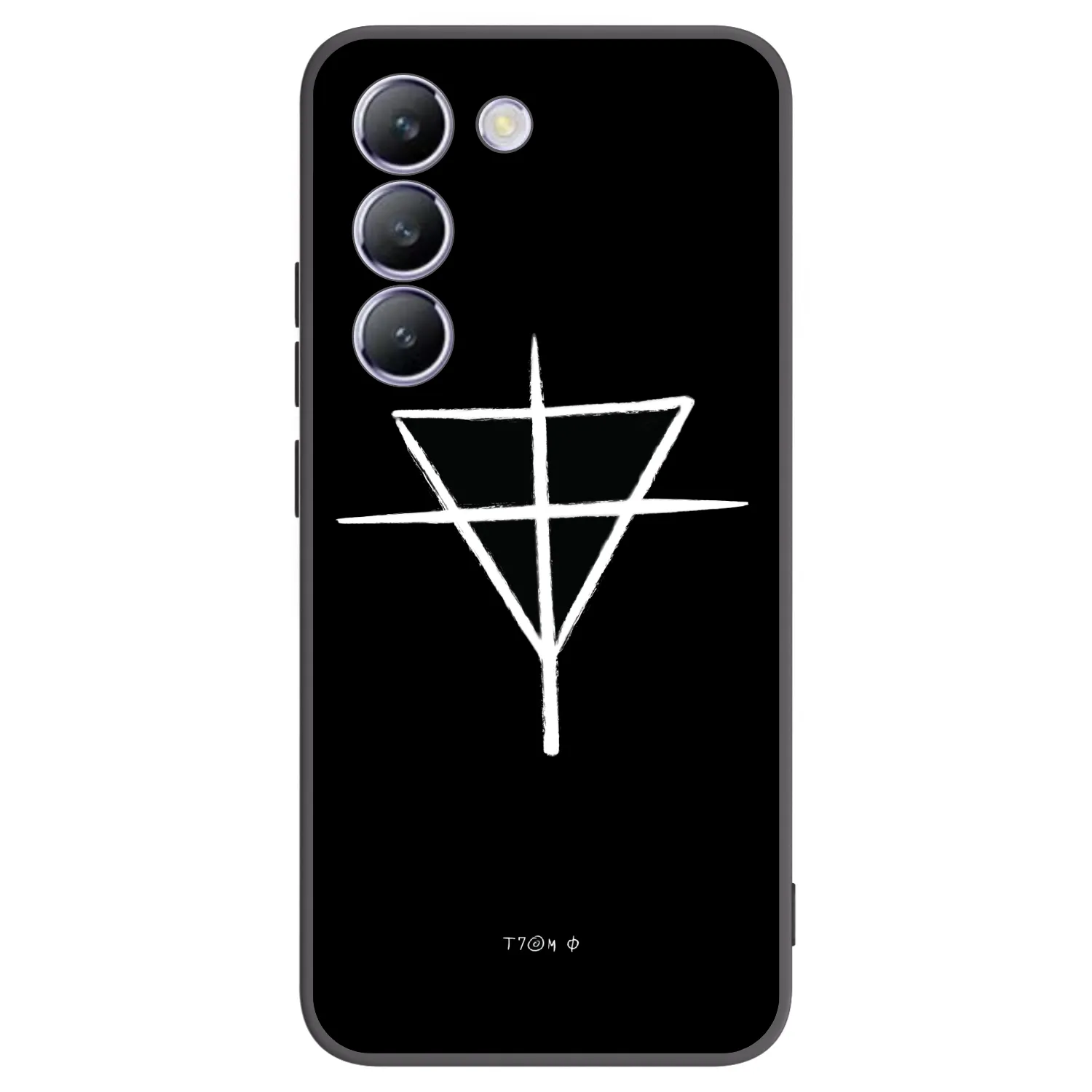 Picasee silikonový černý obal pro Vivo V40 SE 5G - ONEMANSHOW THE GAME