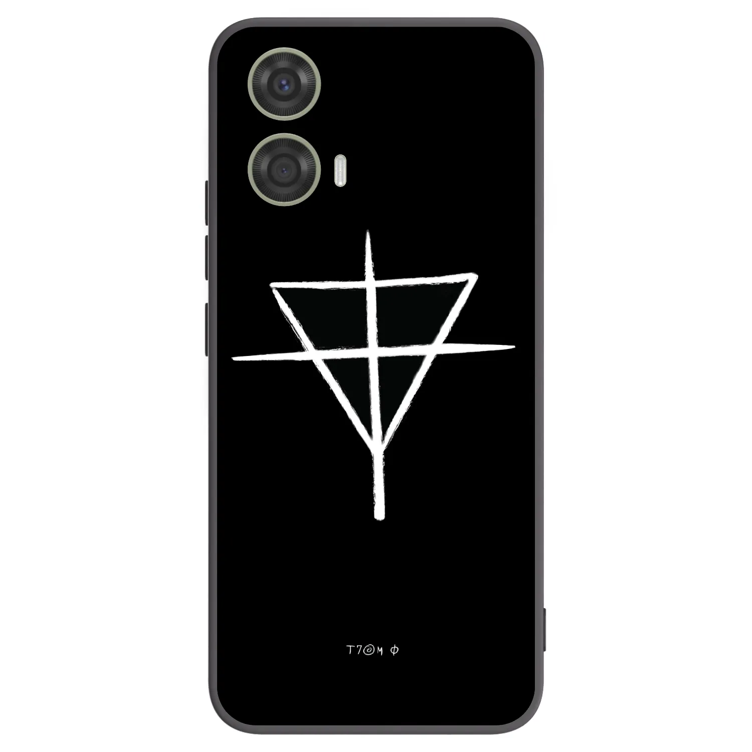 Picasee silikonový černý obal pro Motorola Moto G24 - ONEMANSHOW THE GAME