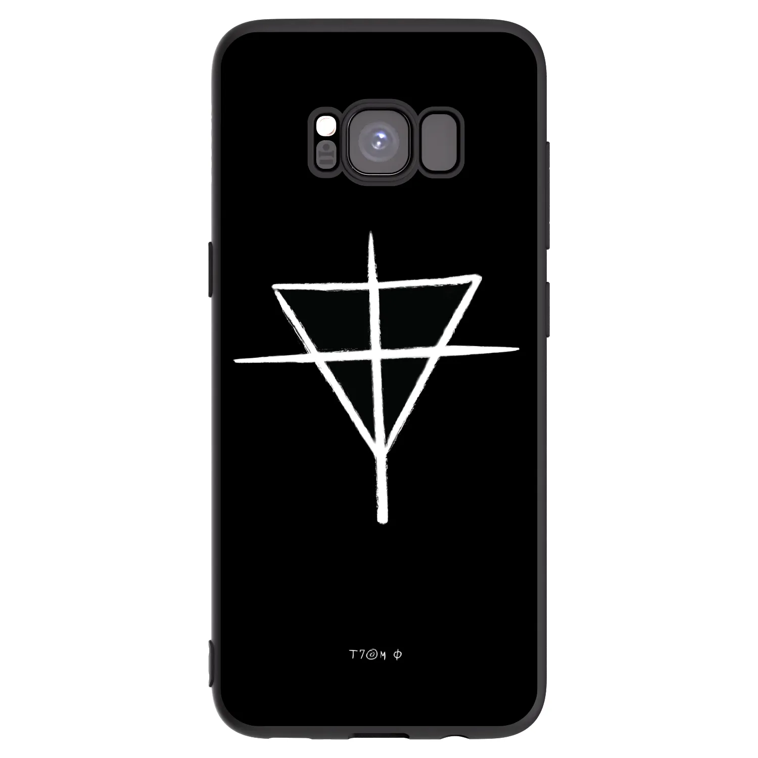 Picasee silikonový černý obal pro Samsung Galaxy S8 G950F - ONEMANSHOW THE GAME