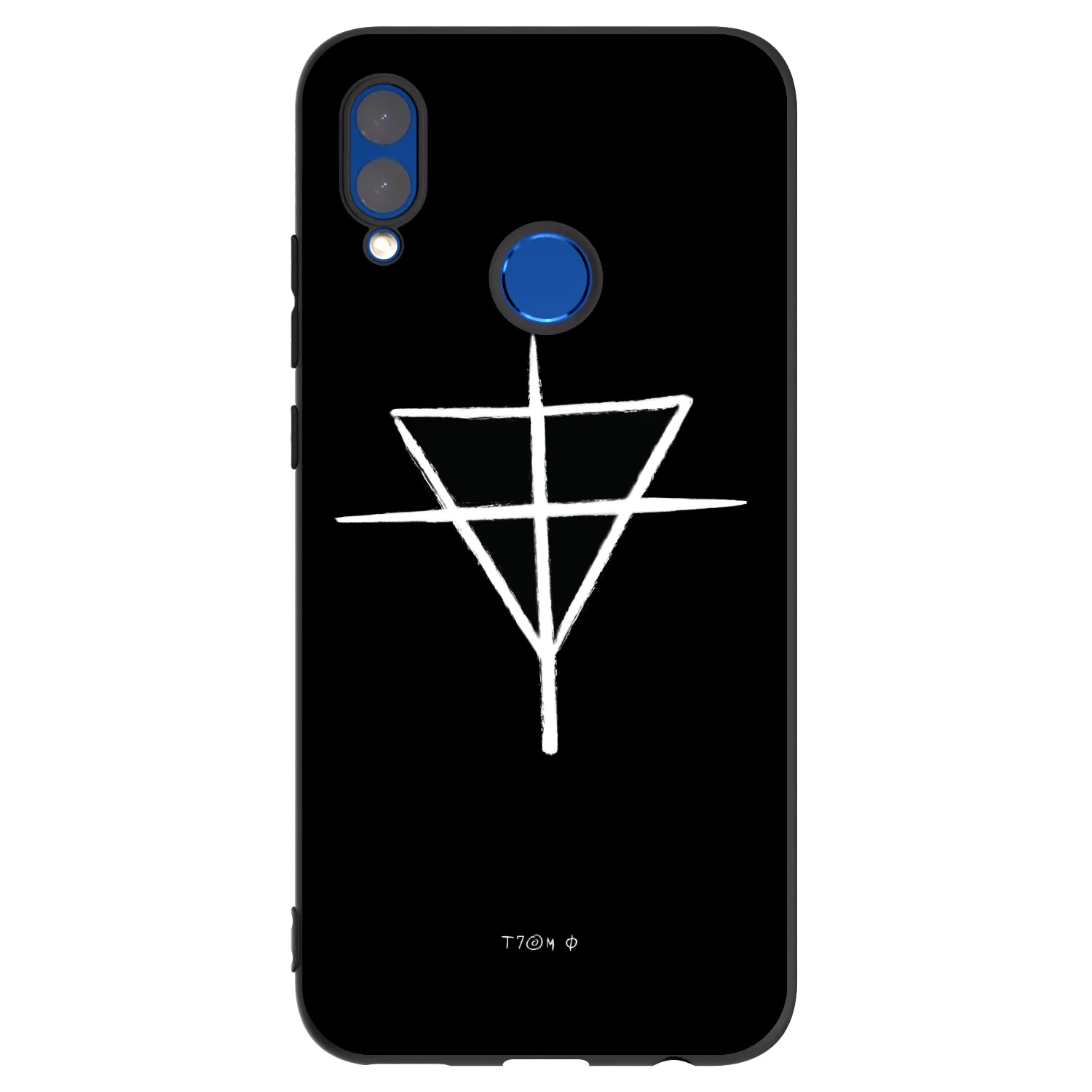 Picasee silikonový černý obal pro Huawei P Smart 2019 - ONEMANSHOW THE GAME
