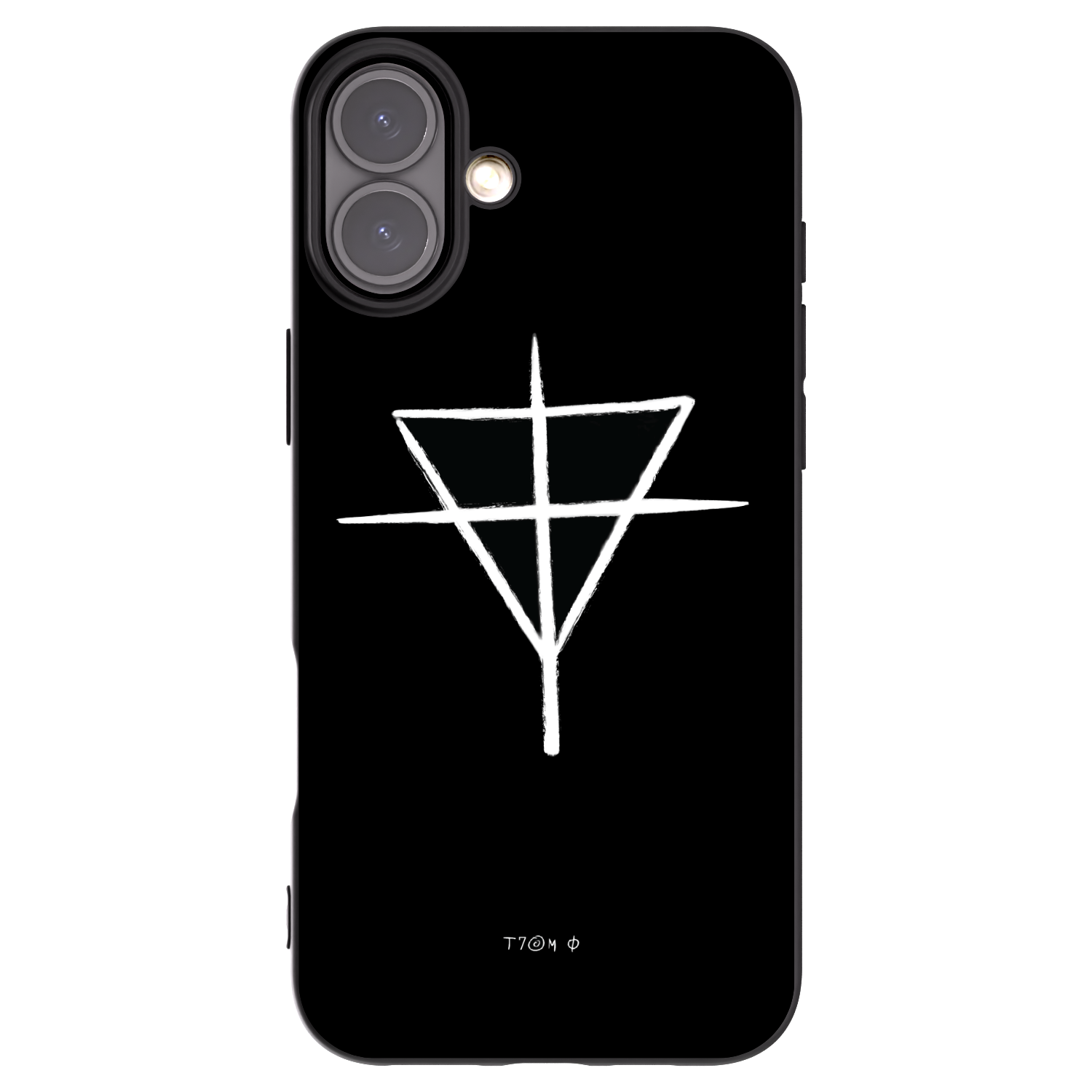 Picasee silikonový černý obal pro Apple iPhone 16 Plus - ONEMANSHOW THE GAME