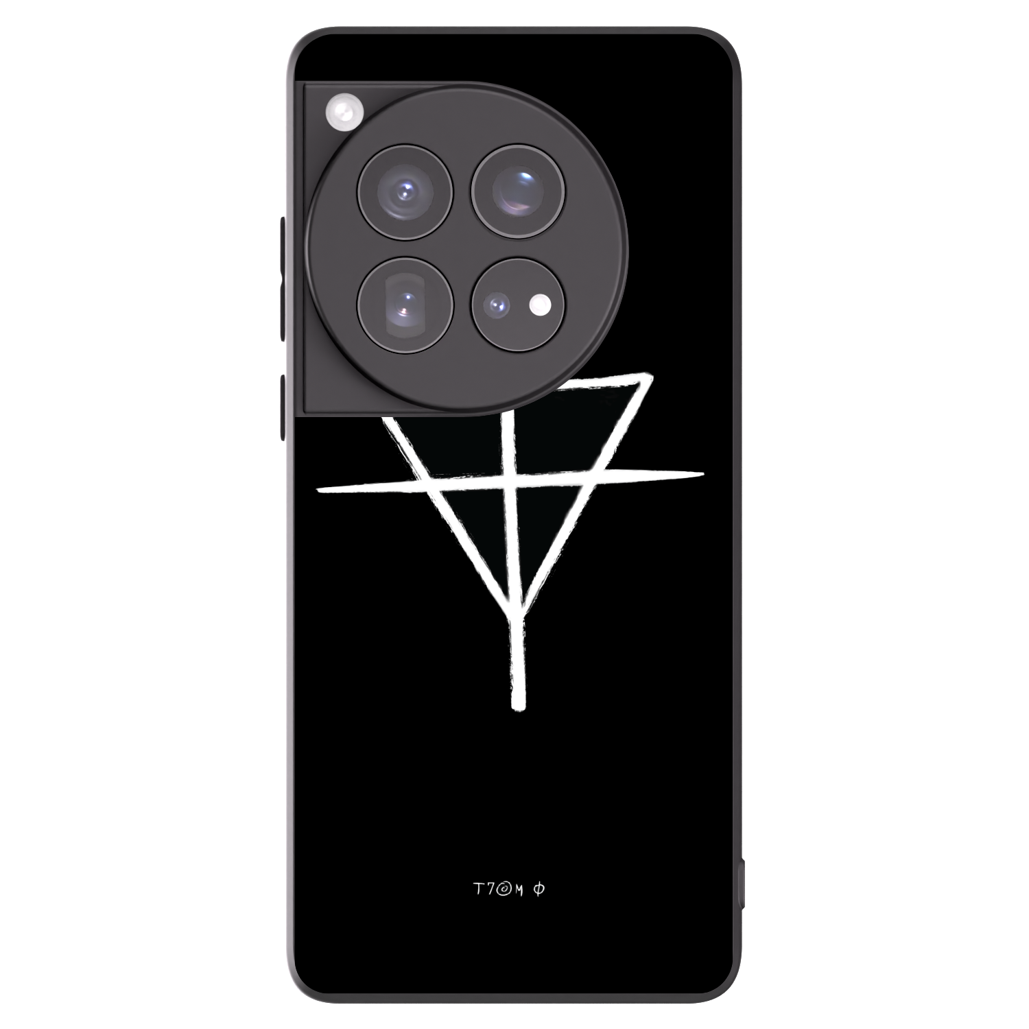 Picasee silikonový černý obal pro OnePlus 12 5G - ONEMANSHOW THE GAME