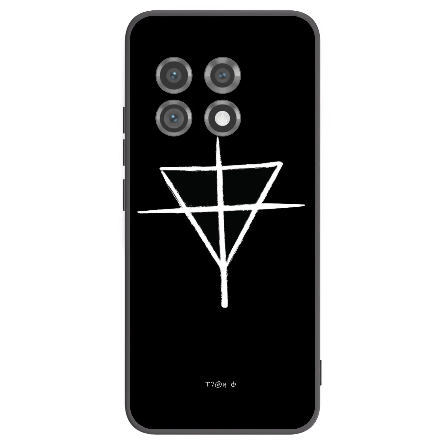 Picasee silikonový černý obal pro OnePlus 11 5G - ONEMANSHOW THE GAME