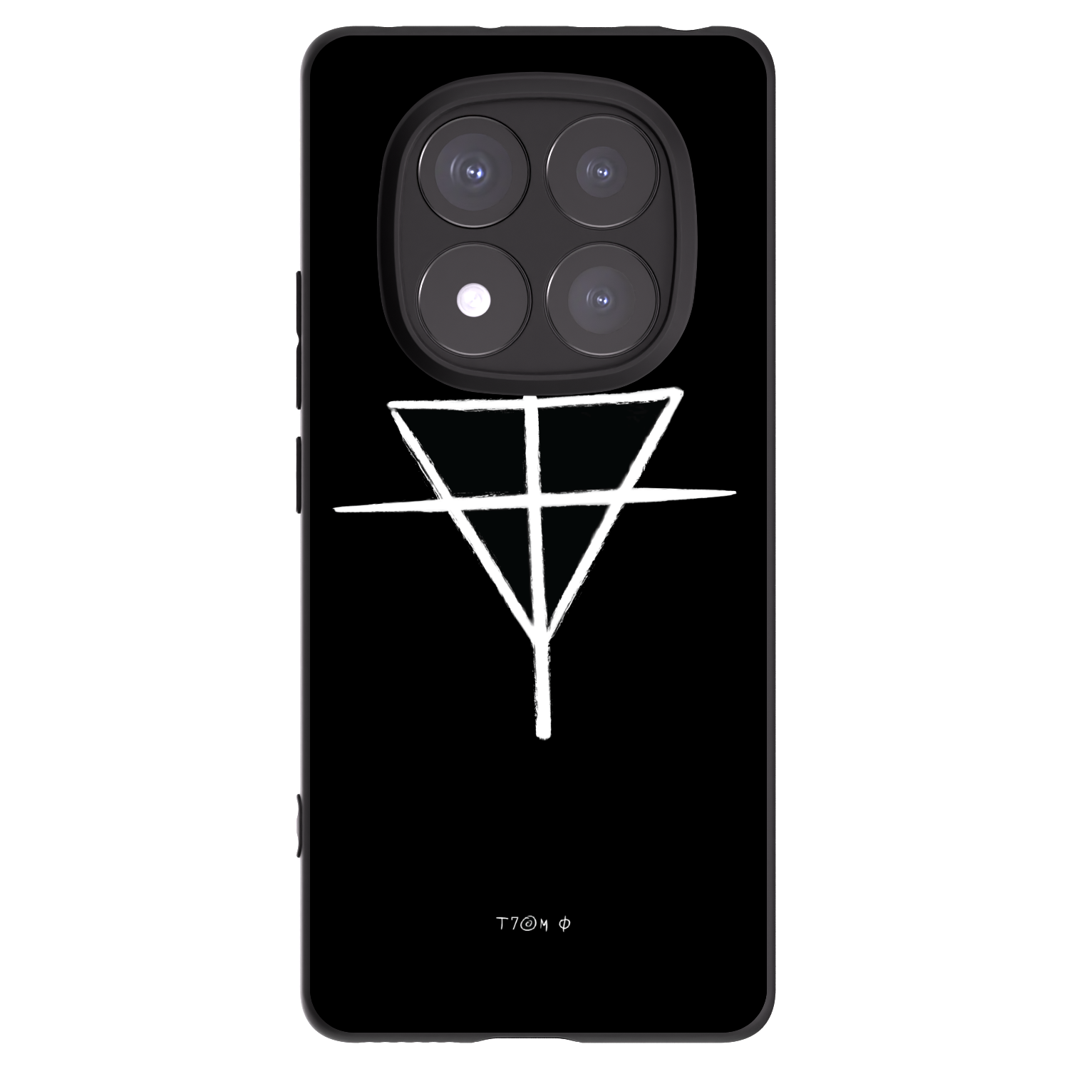 Picasee silikonový černý obal pro Xiaomi Redmi Note 14 Pro 5G - ONEMANSHOW THE GAME