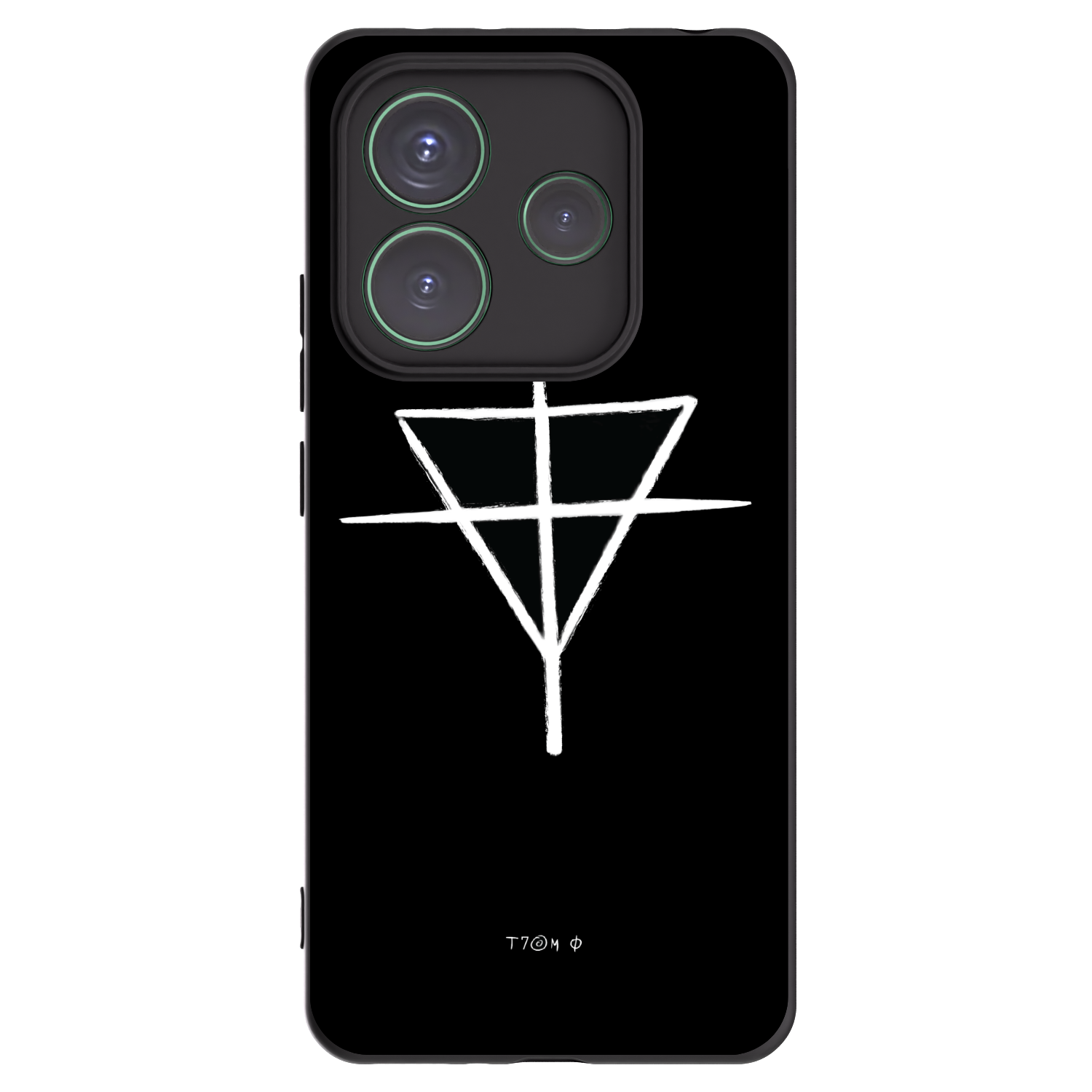 Picasee silikonový černý obal pro Xiaomi Redmi Note 14 5G - ONEMANSHOW THE GAME