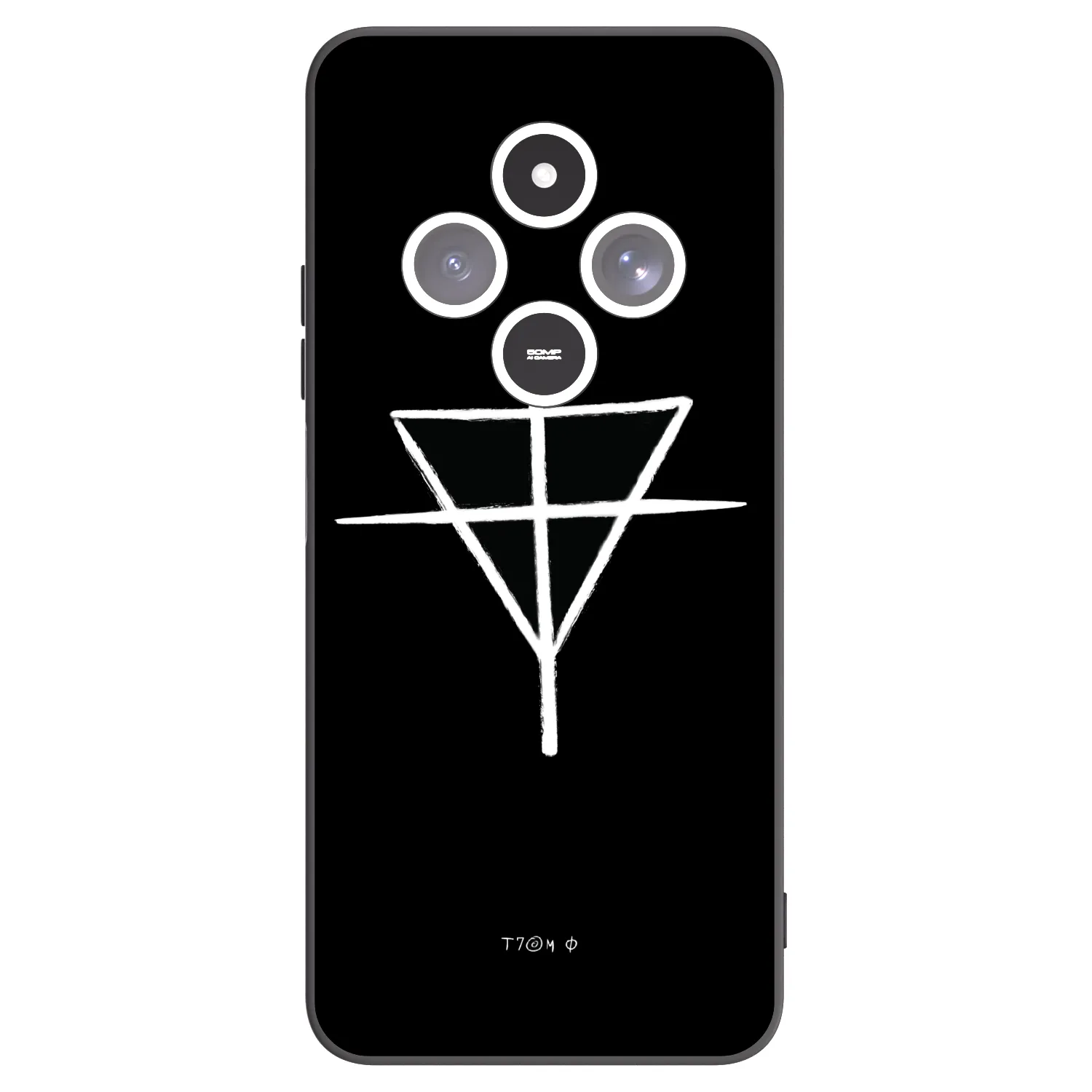 Picasee silikonový černý obal pro Xiaomi Redmi 14C - ONEMANSHOW THE GAME