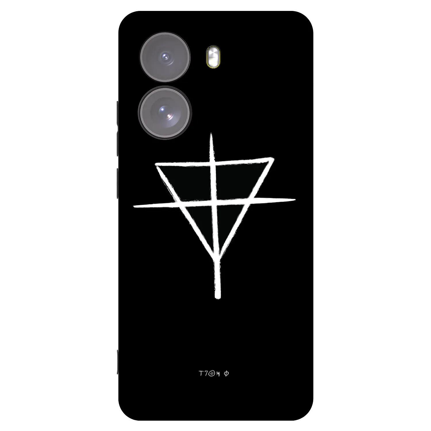 Picasee silikonový černý obal pro Xiaomi Poco X7 - ONEMANSHOW THE GAME