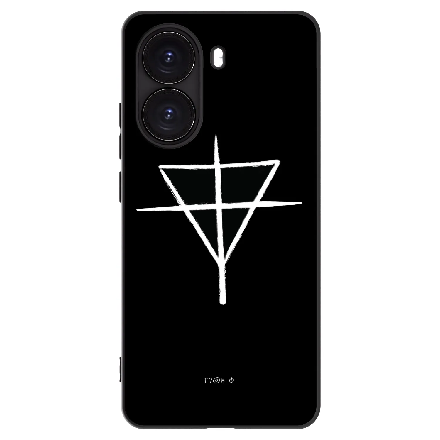 Picasee silikonový černý obal pro Xiaomi Poco X7 Pro 5G - ONEMANSHOW THE GAME
