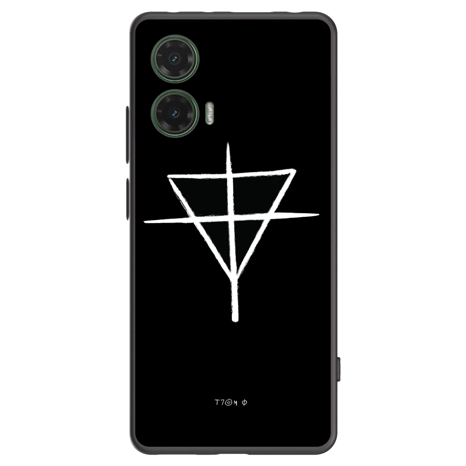 Picasee silikonový černý obal pro Motorola Moto G35 5G - ONEMANSHOW THE GAME