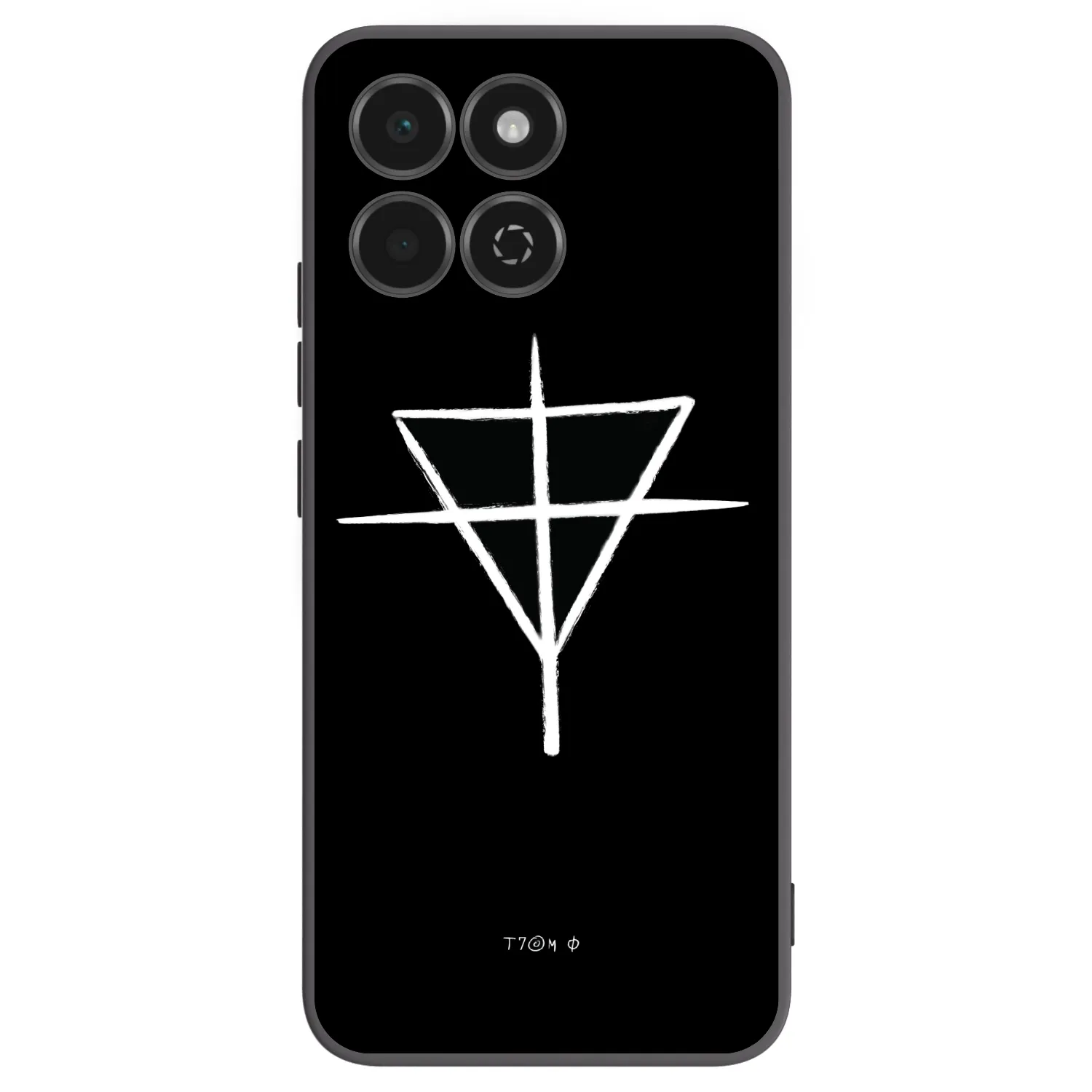 Picasee silikonový černý obal pro Honor 200 Smart 5G - ONEMANSHOW THE GAME