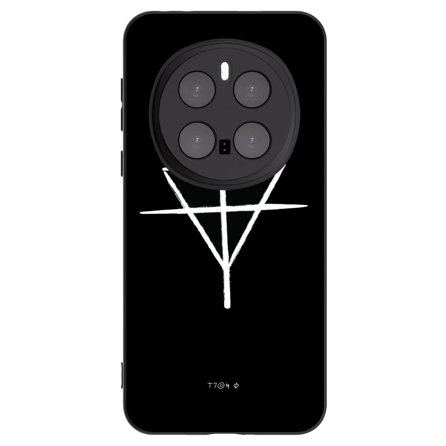 Picasee silikonový černý obal pro Honor Magic7 Pro 5G - ONEMANSHOW THE GAME