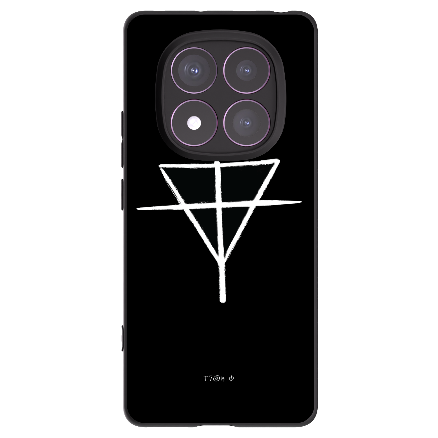 Picasee silikonový černý obal pro Xiaomi Redmi Note 14 Pro 4G - ONEMANSHOW THE GAME