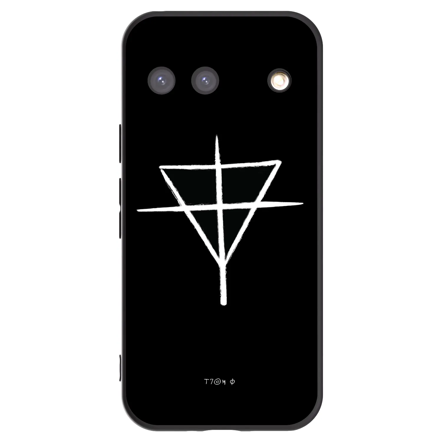 Picasee silikonový černý obal pro Google Pixel 9 - ONEMANSHOW THE GAME