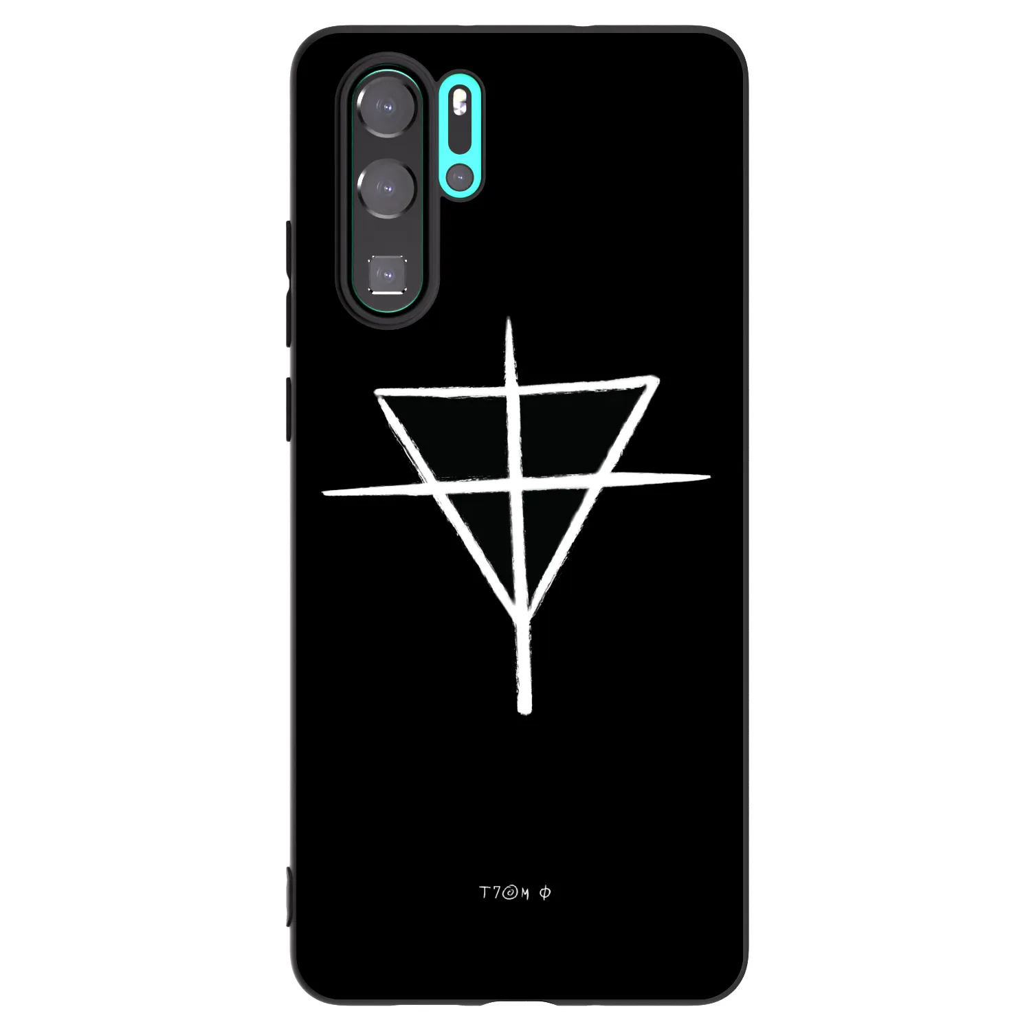 Picasee silikonový černý obal pro Huawei P30 Pro - ONEMANSHOW THE GAME