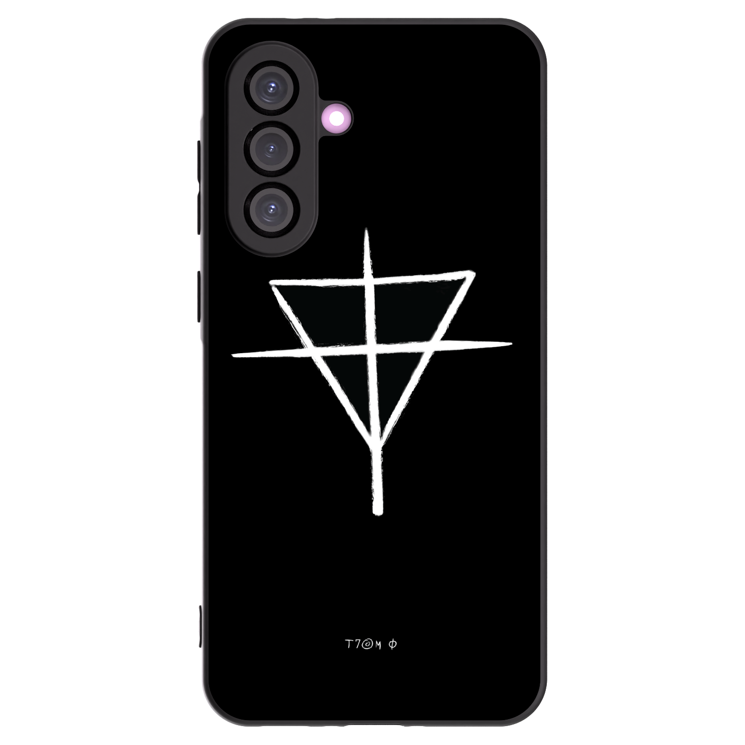 Picasee silikonový černý obal pro Samsung Galaxy A36 5G - ONEMANSHOW THE GAME