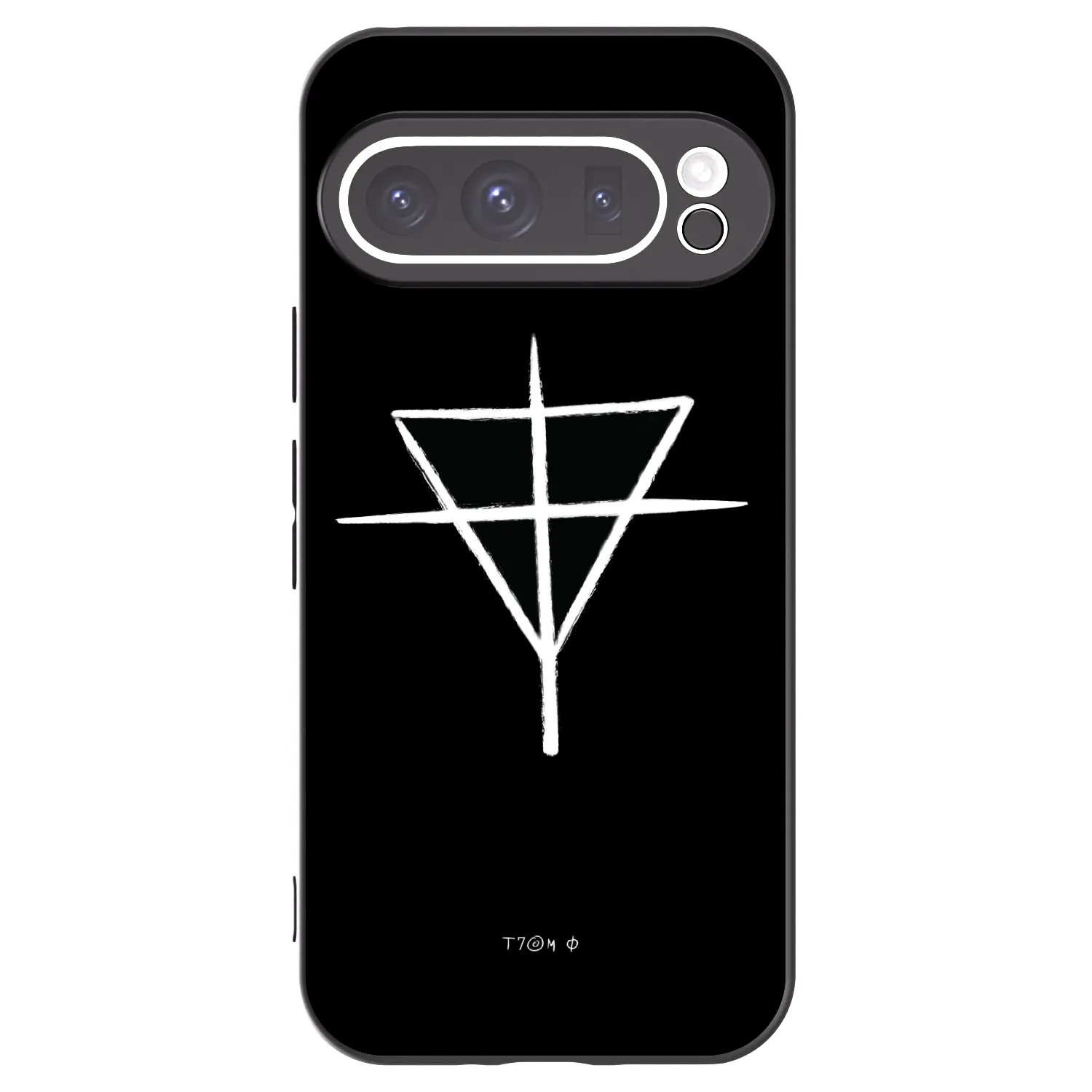 Picasee silikonový černý obal pro Google Pixel 9 Pro - ONEMANSHOW THE GAME