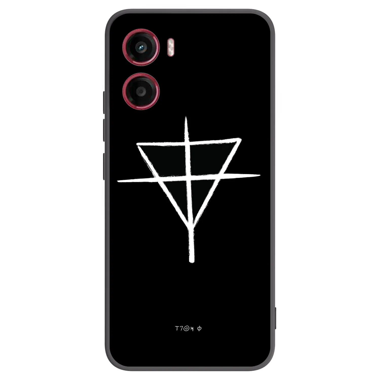 Picasee silikonový černý obal pro Motorola Moto G05 - ONEMANSHOW THE GAME