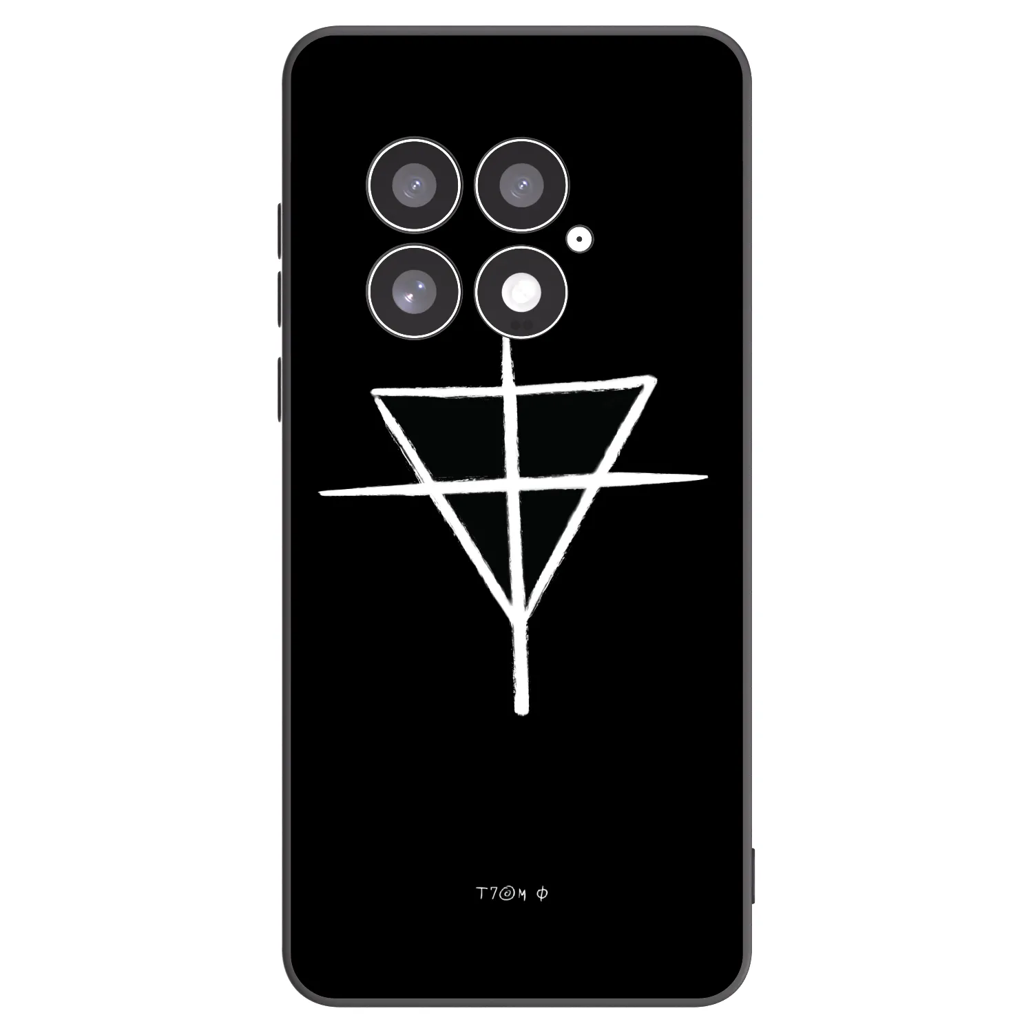Picasee silikonový černý obal pro OnePlus 13 5G - ONEMANSHOW THE GAME