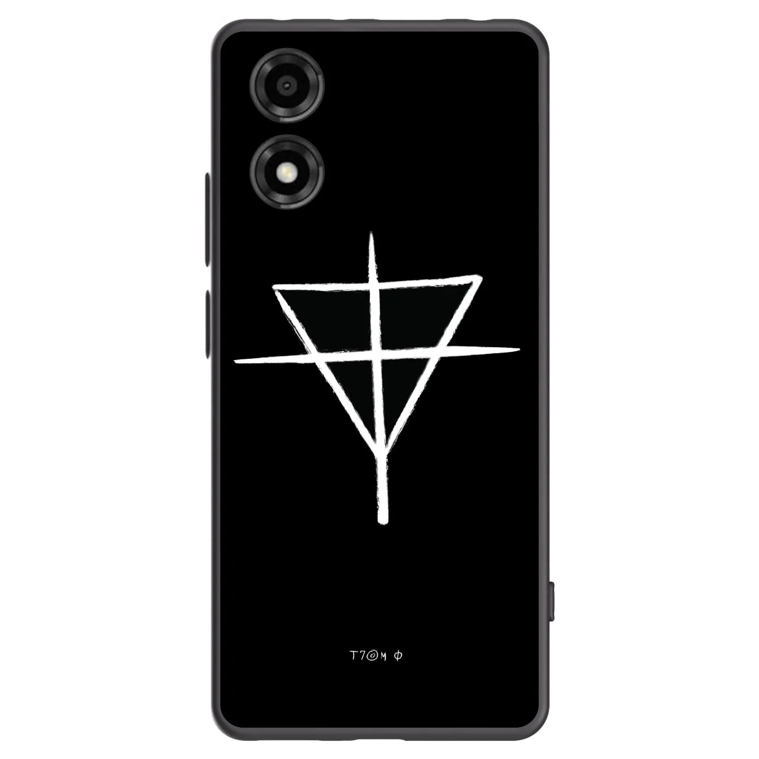 Picasee silikonový černý obal pro Motorola Moto E14 - ONEMANSHOW THE GAME