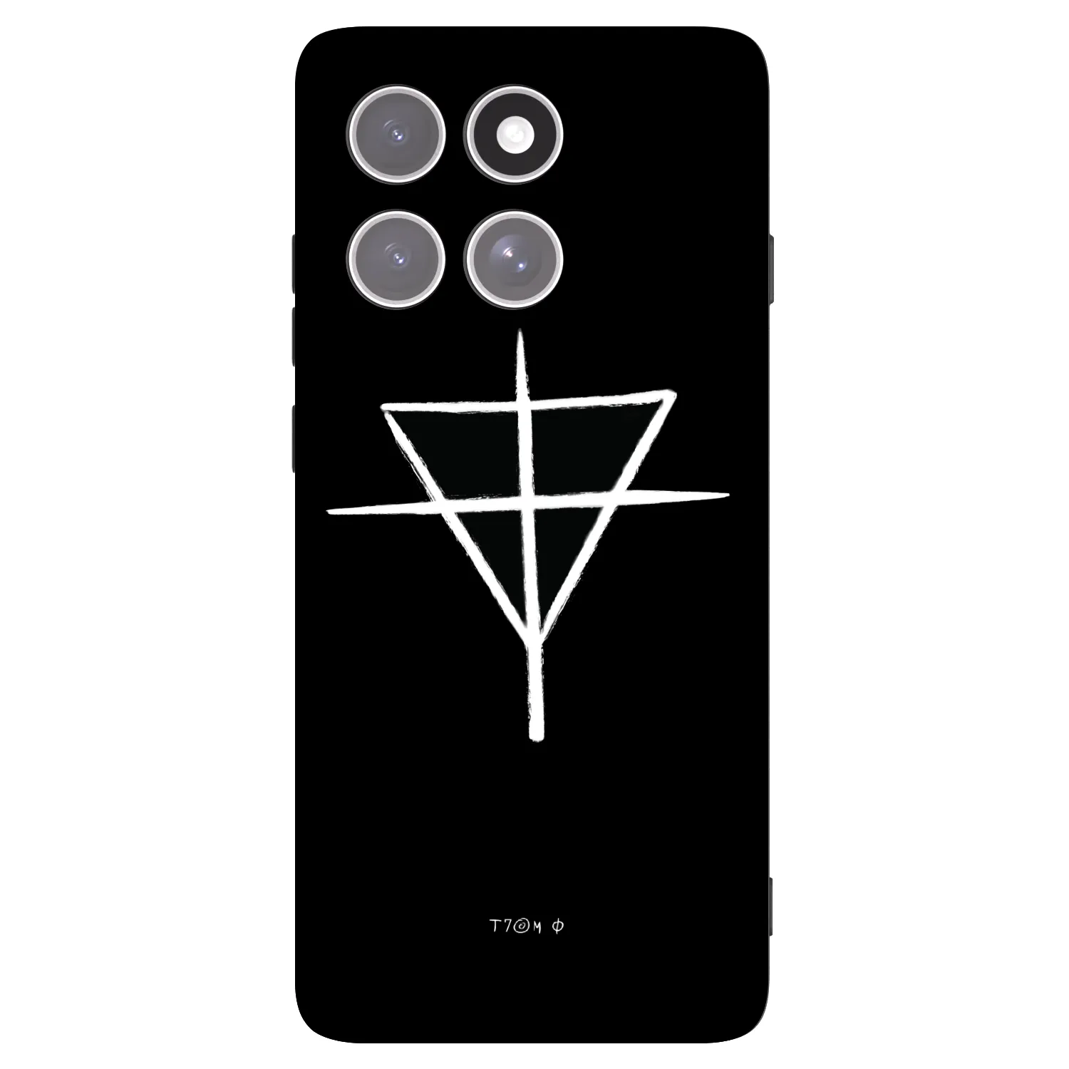 Picasee silikonový černý obal pro Motorola Edge 60 Pro - ONEMANSHOW THE GAME