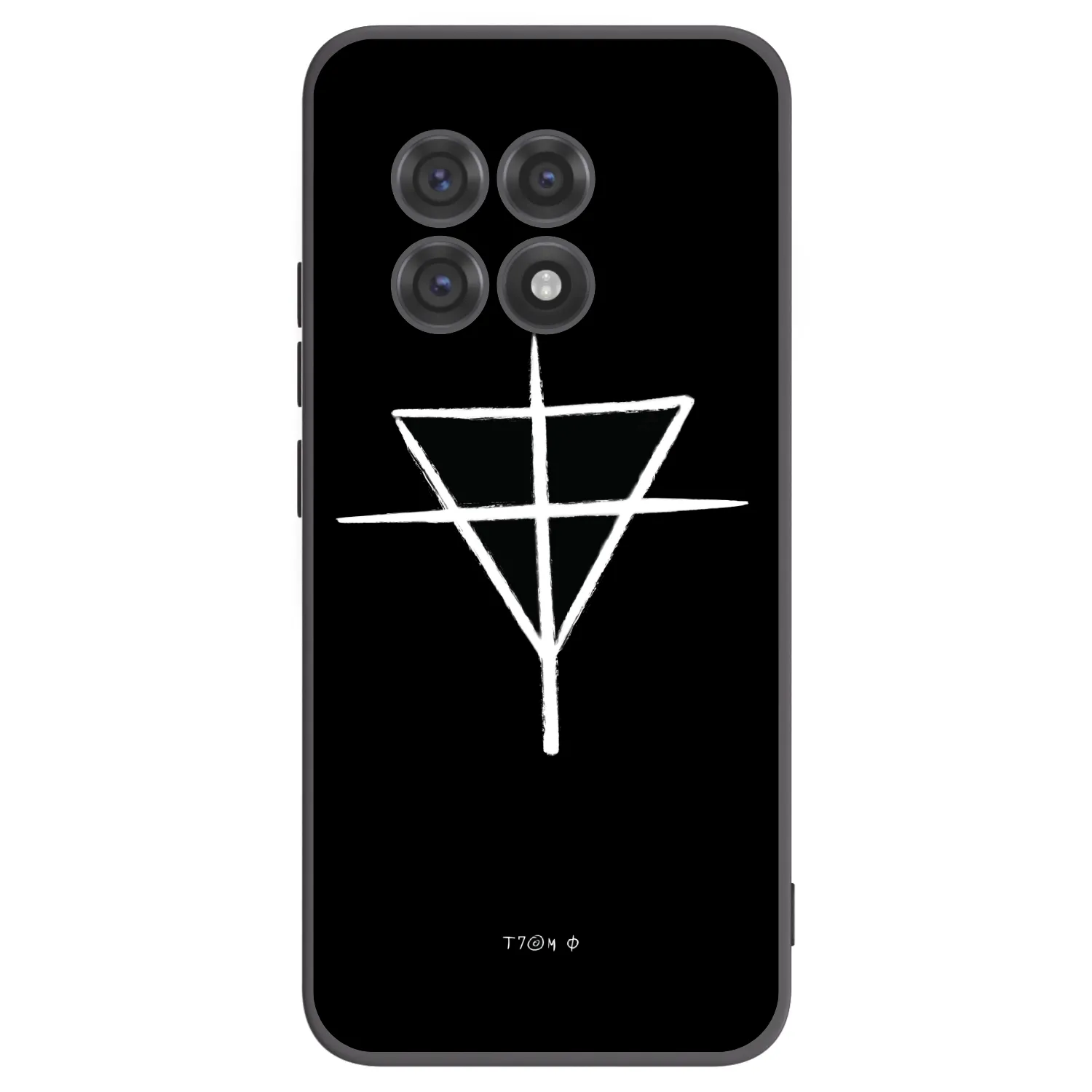Picasee silikonový černý obal pro OnePlus 13R 5G - ONEMANSHOW THE GAME