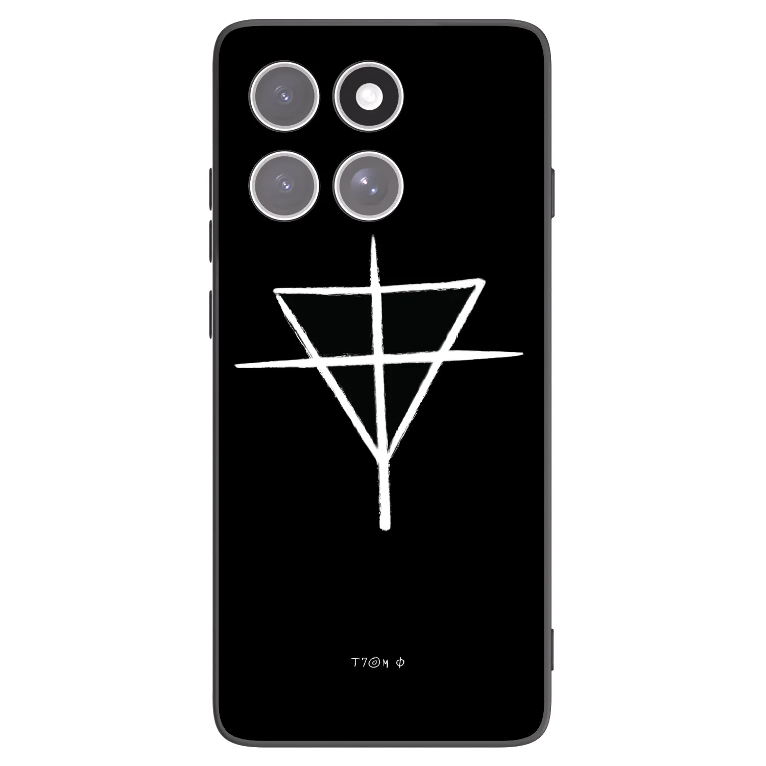 Picasee silikonový černý obal pro Motorola Edge 60 Fusion - ONEMANSHOW THE GAME