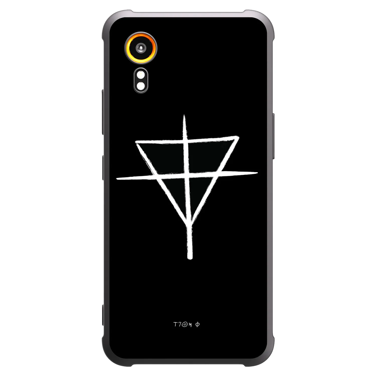 Picasee silikonový černý obal pro Samsung Galaxy Xcover 7 - ONEMANSHOW THE GAME
