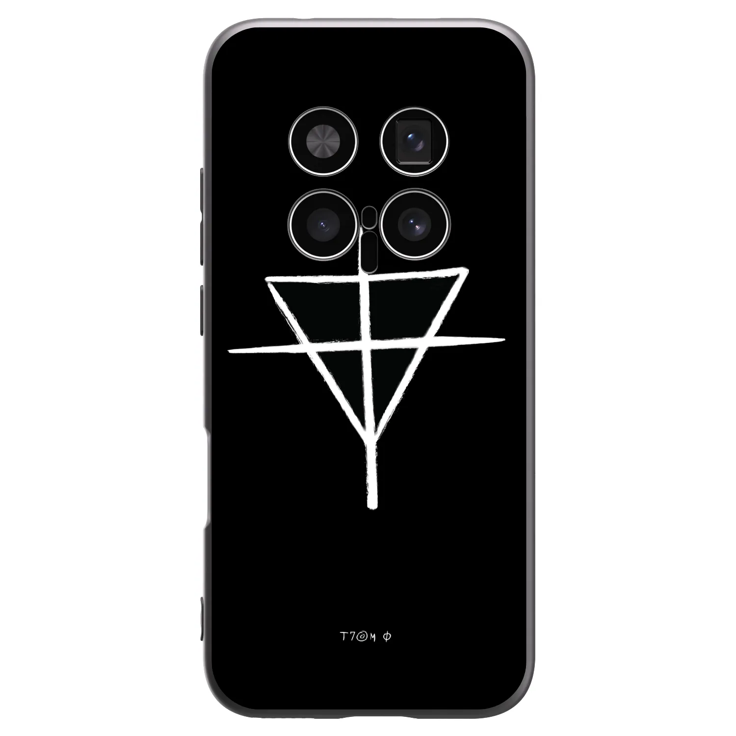 Picasee silikonový černý obal pro Honor Magic8 Pro 5G - ONEMANSHOW THE GAME