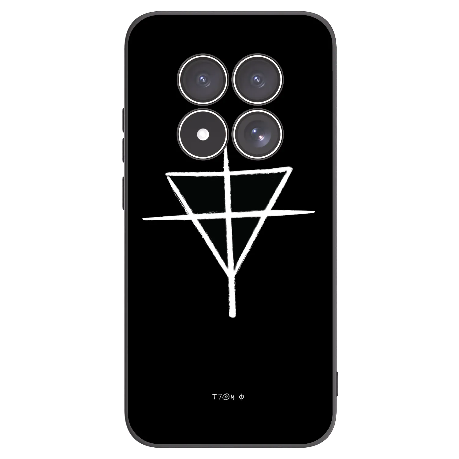 Picasee silikonový černý obal pro Xiaomi Redmi Note 15 Pro 5G - ONEMANSHOW THE GAME