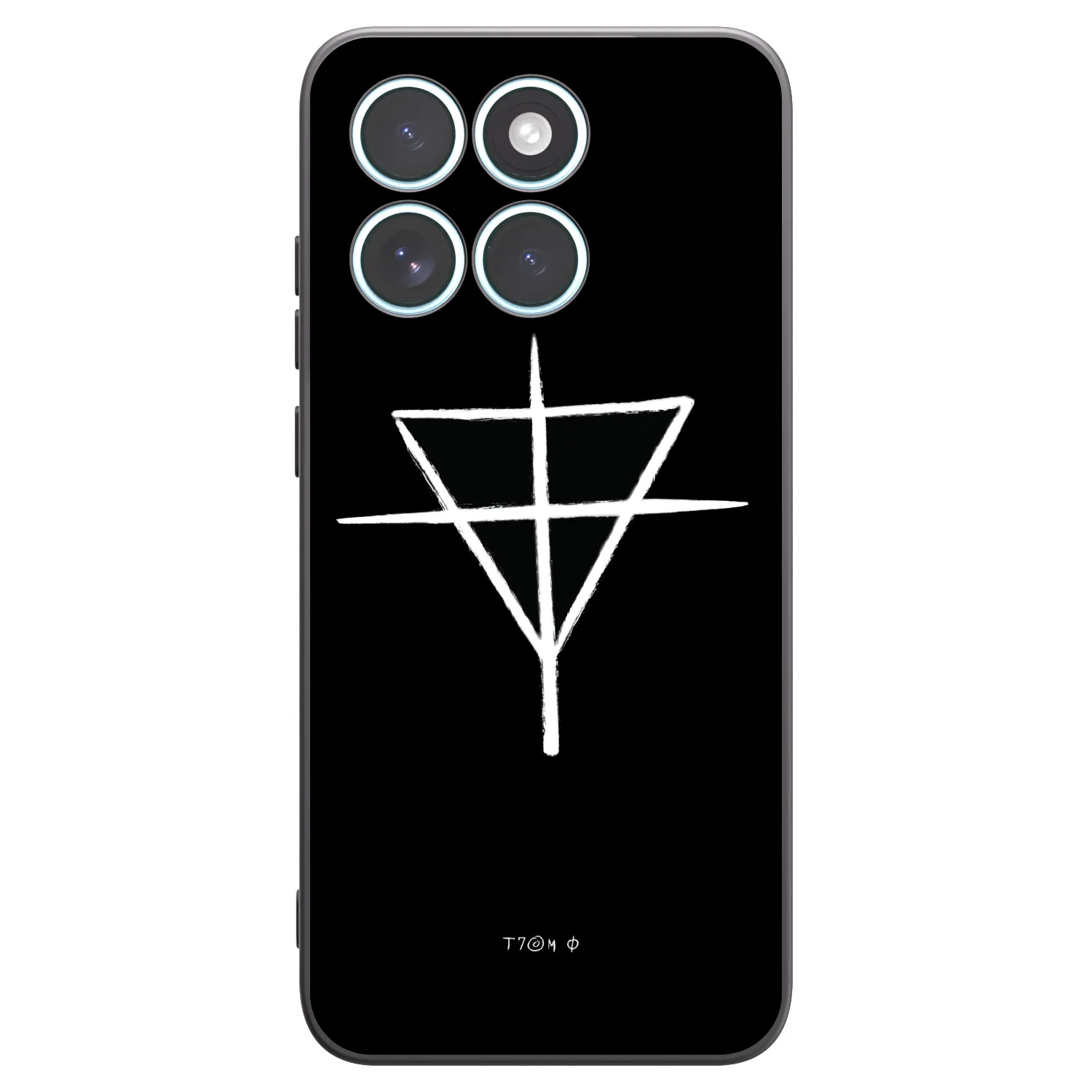 Picasee silikonový černý obal pro Motorola Edge 70 Fusion - ONEMANSHOW THE GAME