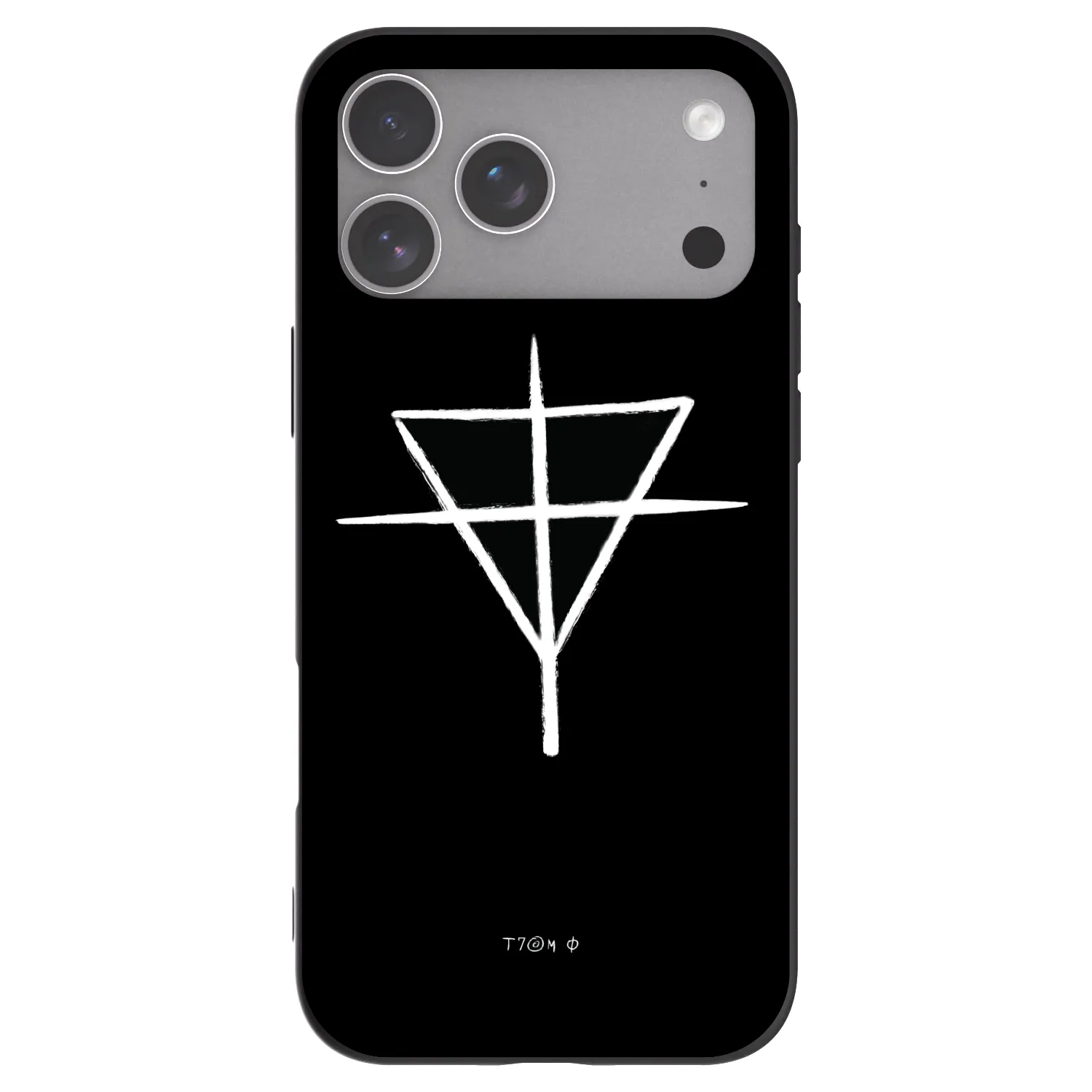 Picasee silikonový černý obal pro Apple iPhone 18 Pro Max - ONEMANSHOW THE GAME
