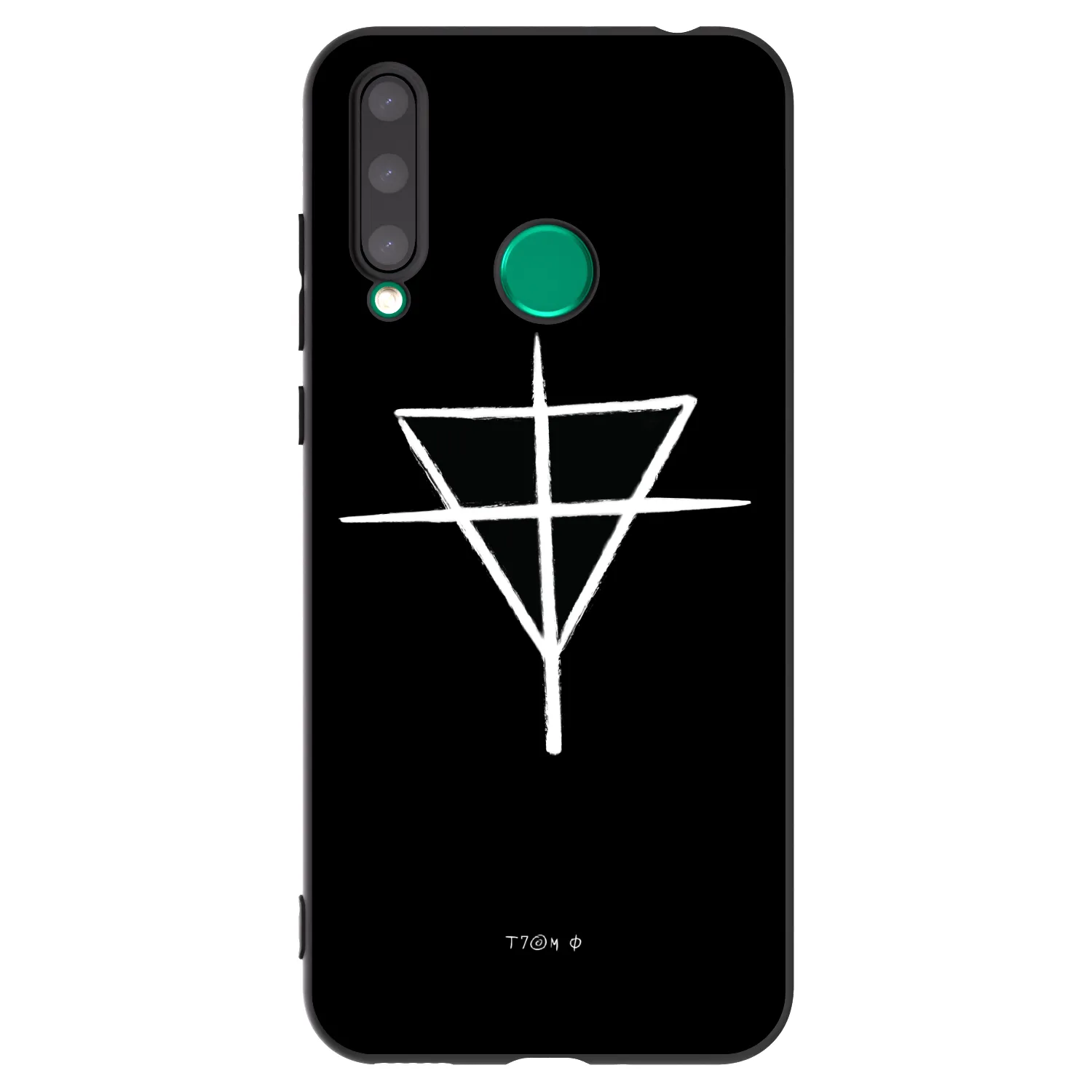 Picasee silikonový černý obal pro Honor 20 Lite - ONEMANSHOW THE GAME