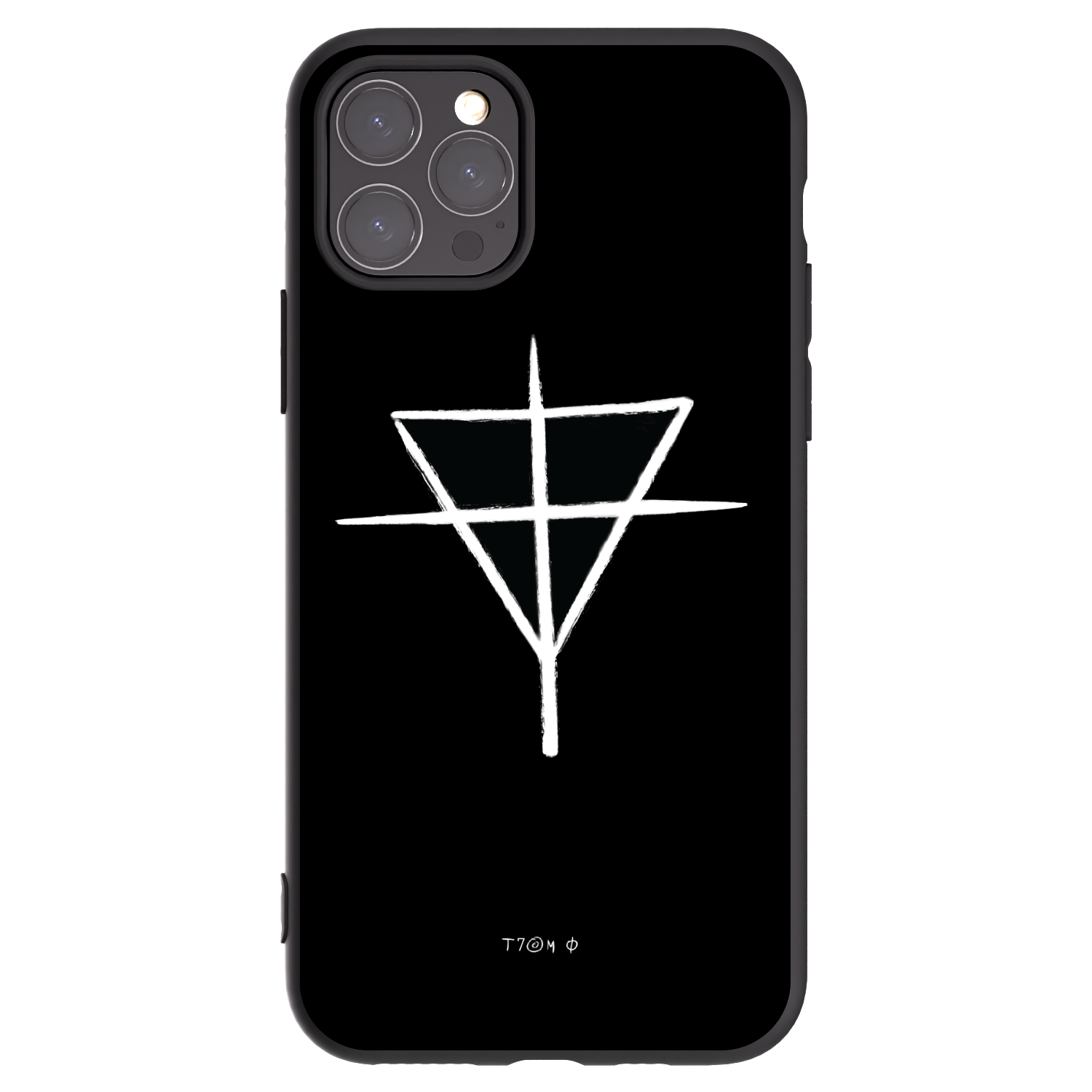Picasee silikonový černý obal pro Apple iPhone 11 Pro - ONEMANSHOW THE GAME