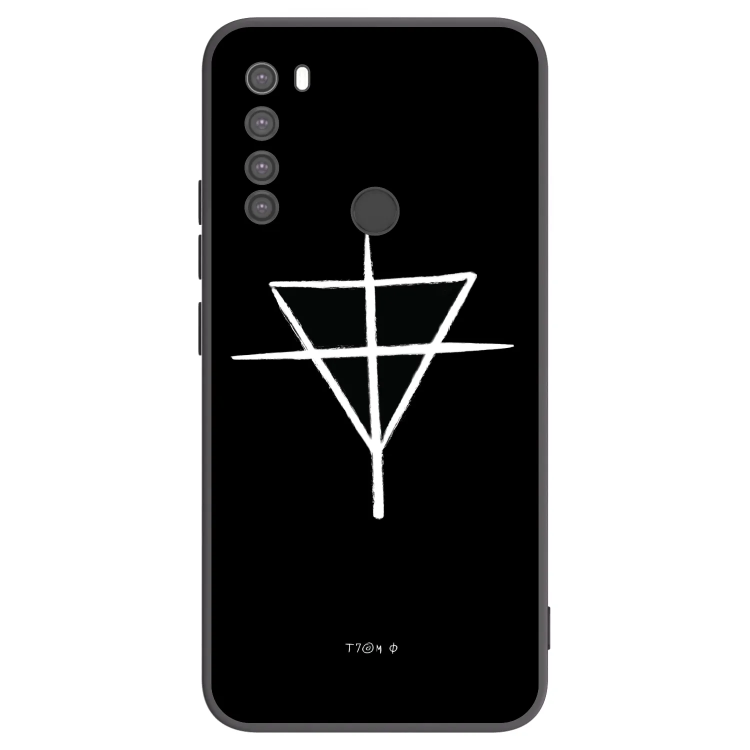 Picasee silikonový černý obal pro Xiaomi Redmi Note 8 - ONEMANSHOW THE GAME