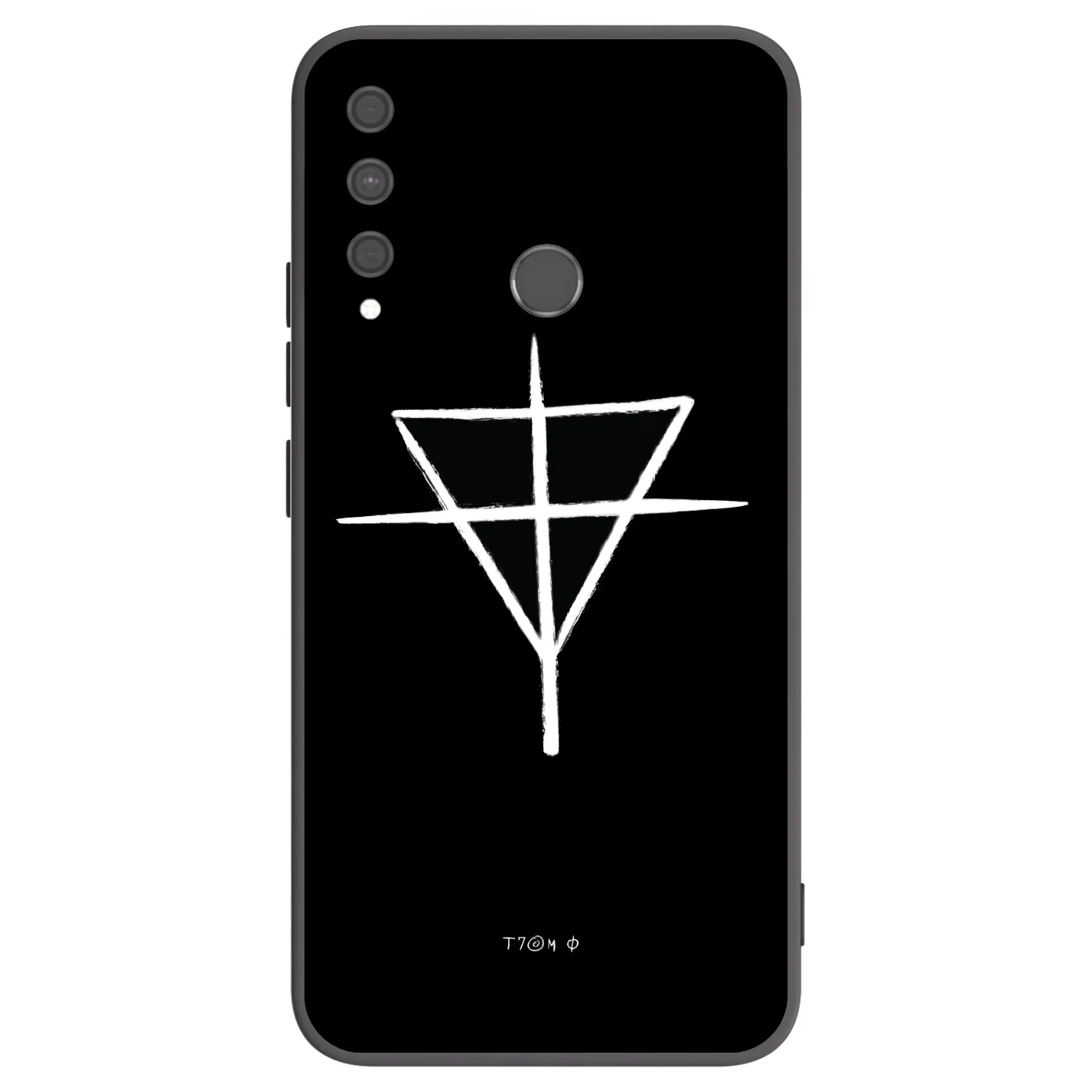 Picasee silikonový černý obal pro Huawei P40 Lite E - ONEMANSHOW THE GAME