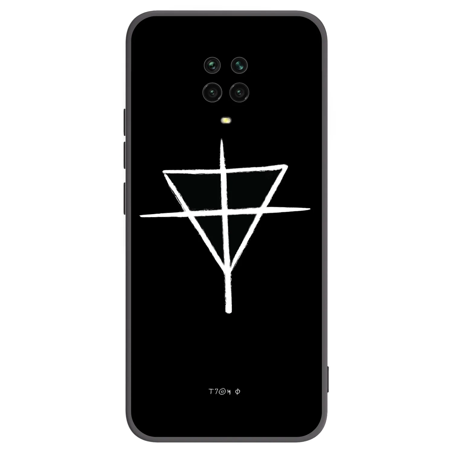 Picasee silikonový černý obal pro Xiaomi Redmi Note 9 Pro - ONEMANSHOW THE GAME