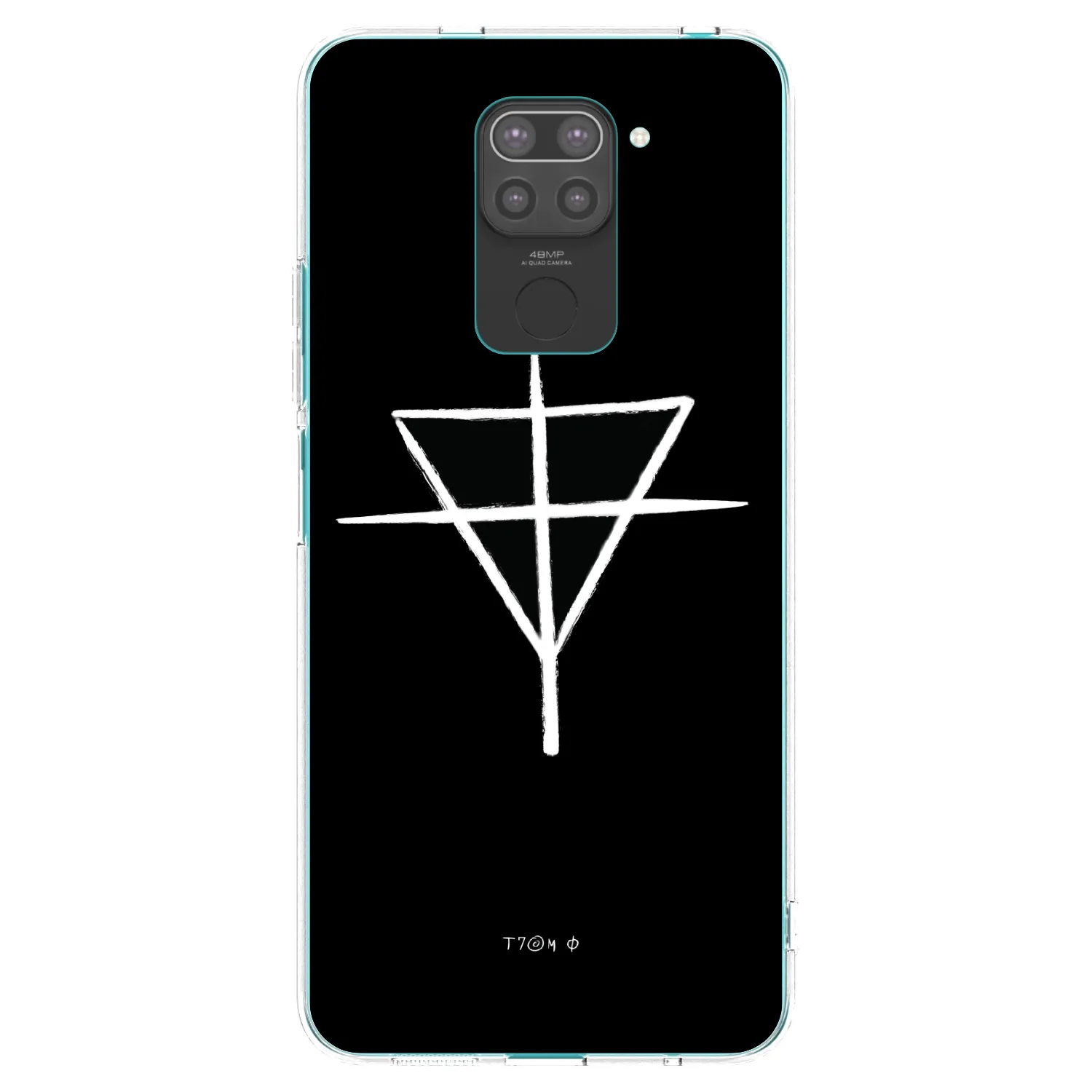 Picasee silikonový černý obal pro Xiaomi Redmi Note 9 - ONEMANSHOW THE GAME