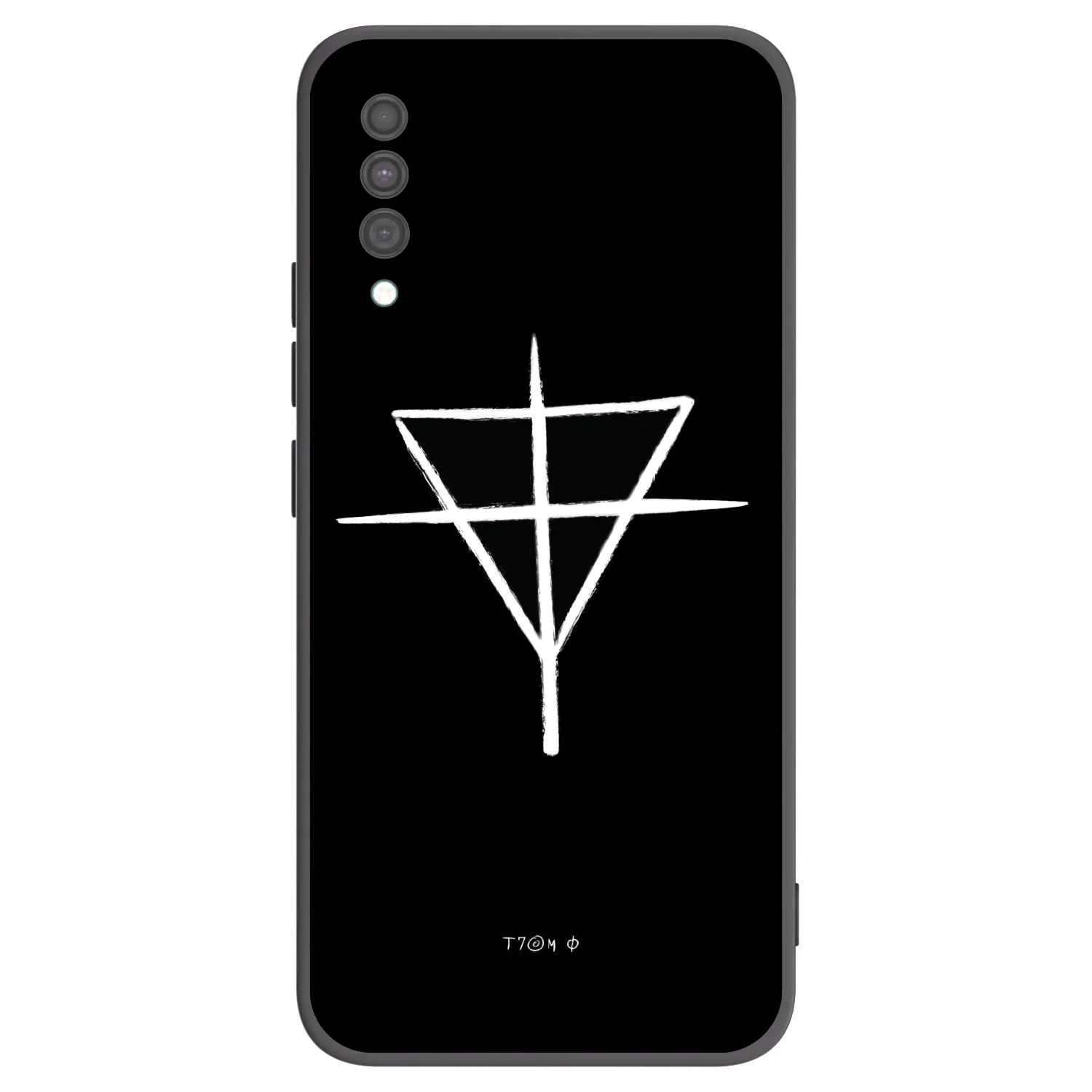 Picasee silikonový černý obal pro Samsung Galaxy A30s A307F - ONEMANSHOW THE GAME